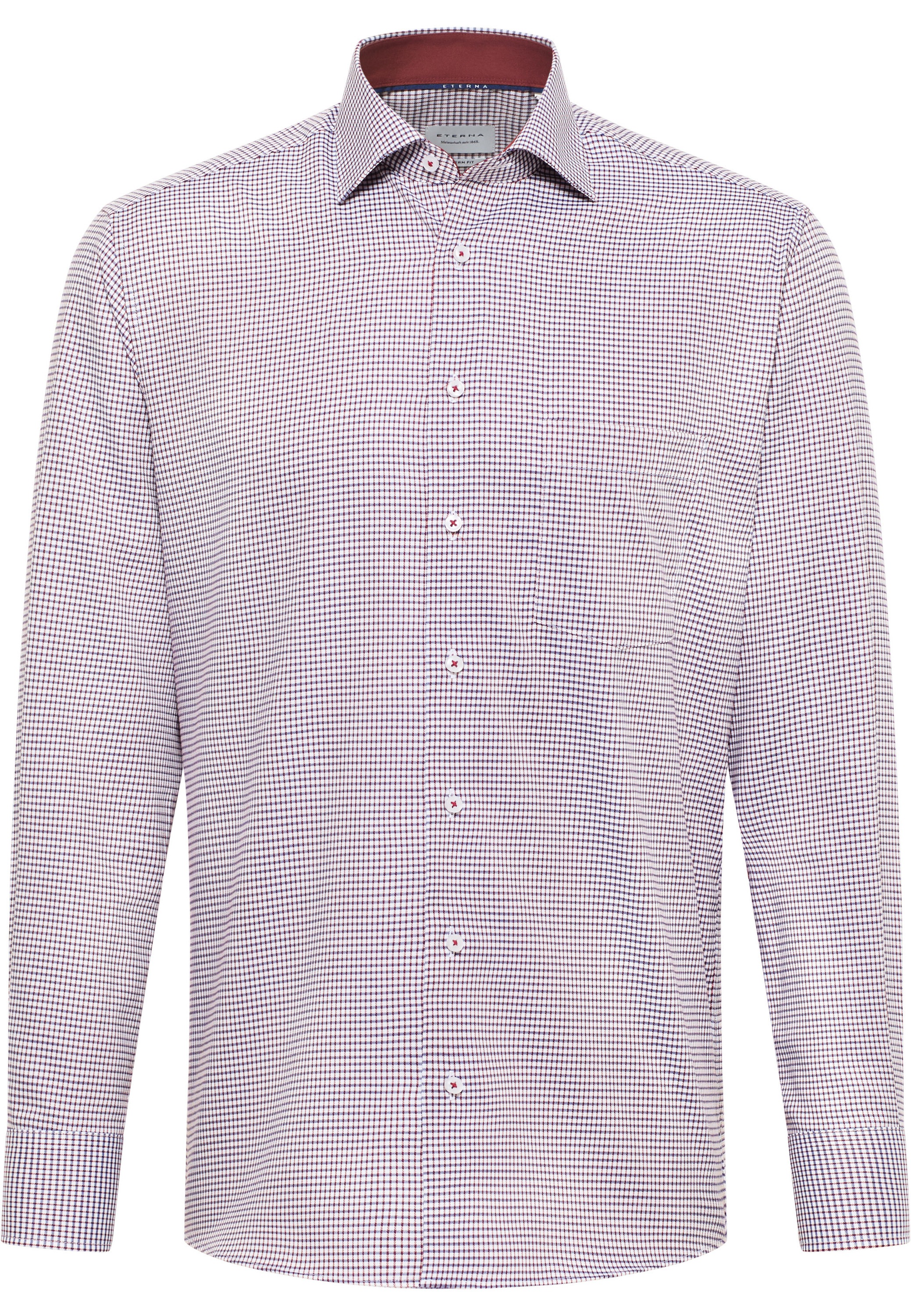 Eterna Langarmhemd »MODERN FIT«, NON IRON (bügelfrei)