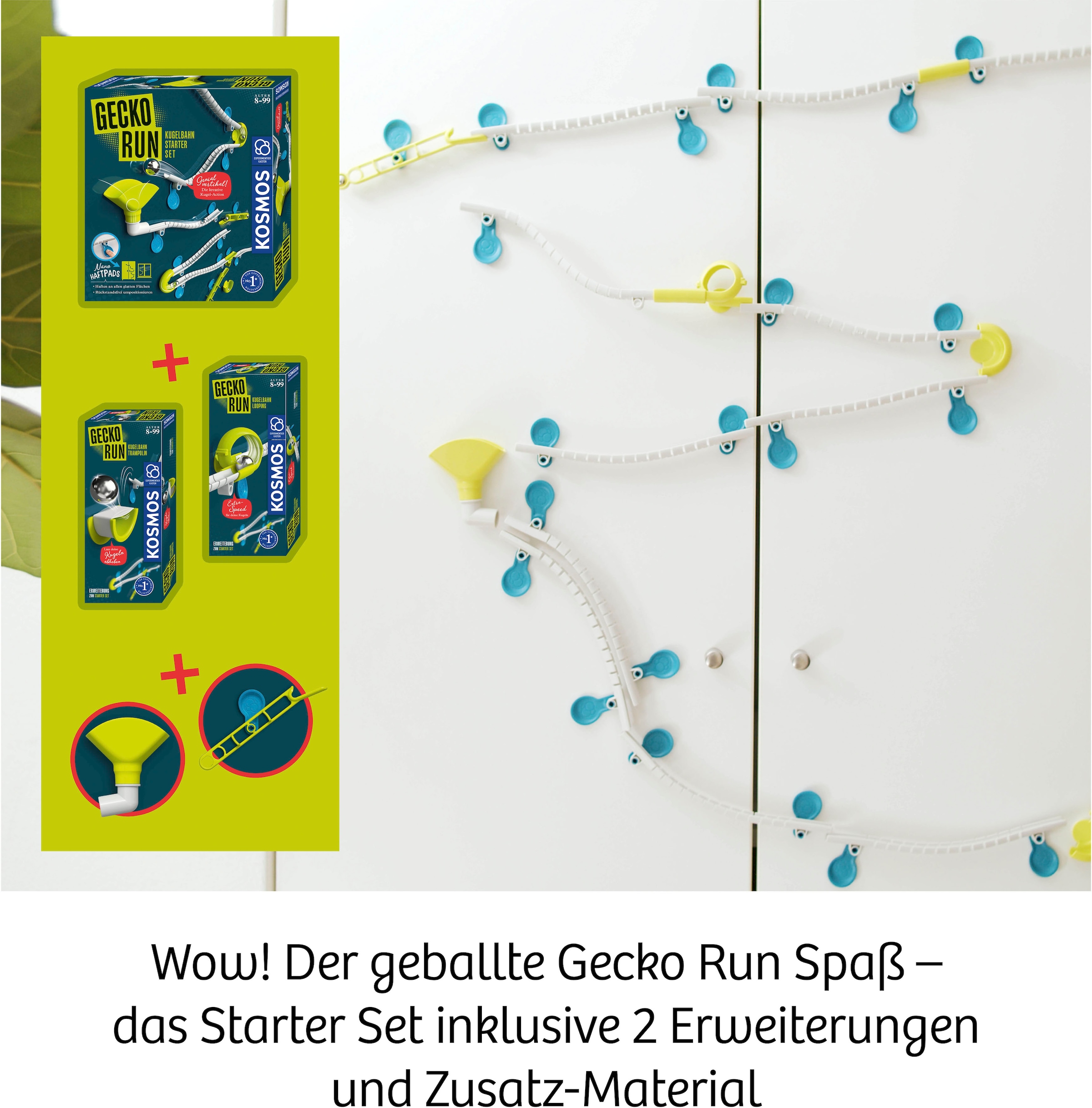 Kosmos Kugelbahn »Gecko Run - Big Box«