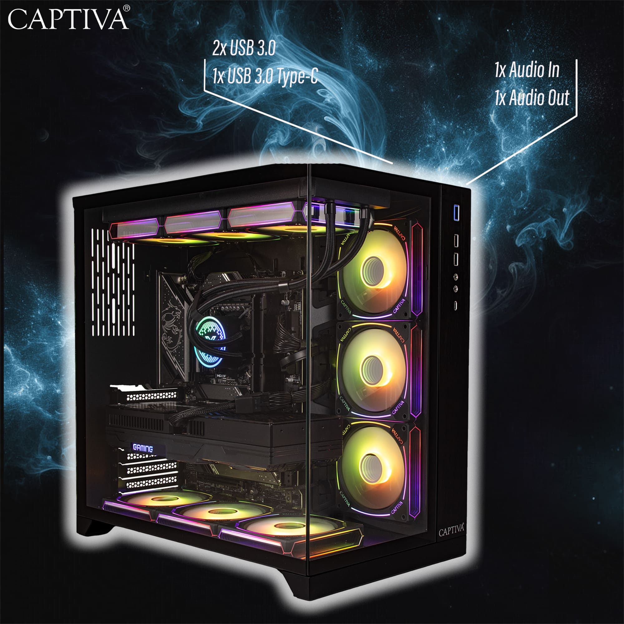 CAPTIVA Gaming-PC »Advanced Gaming I78-068«