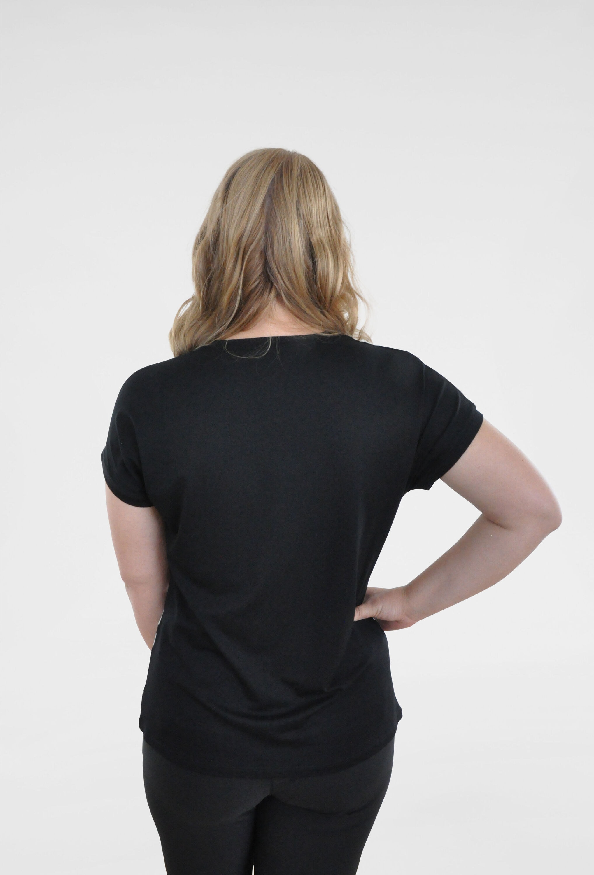 NAVIGAZIONE T-Shirt »NAVIGAZIONE Shirt« mit Schriftzug You Make Me Smile auf der Vorderseite