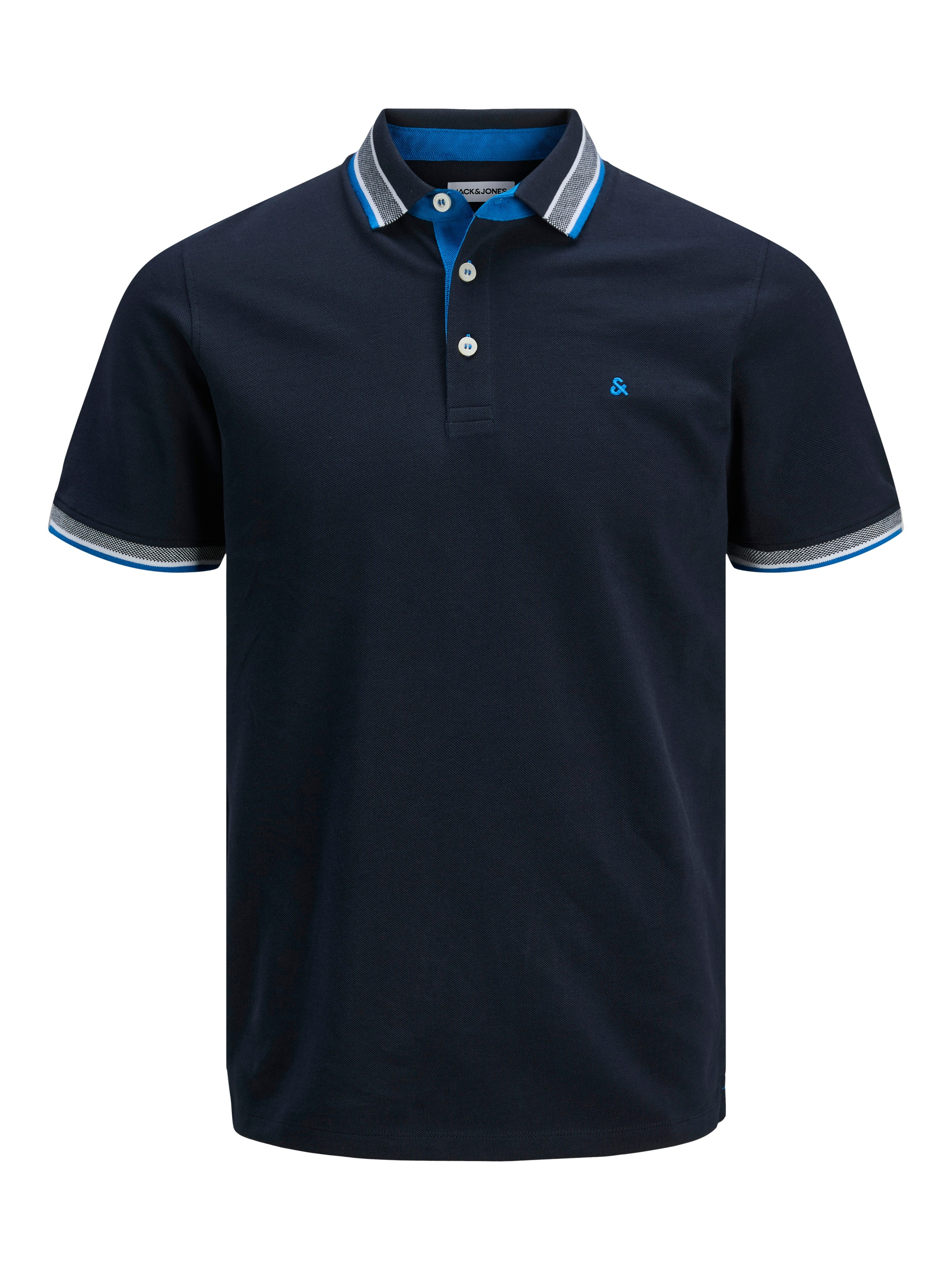 Jack & Jones Poloshirt »JJEPAULOS POLO SS NOOS«, mit Logo Stickerei