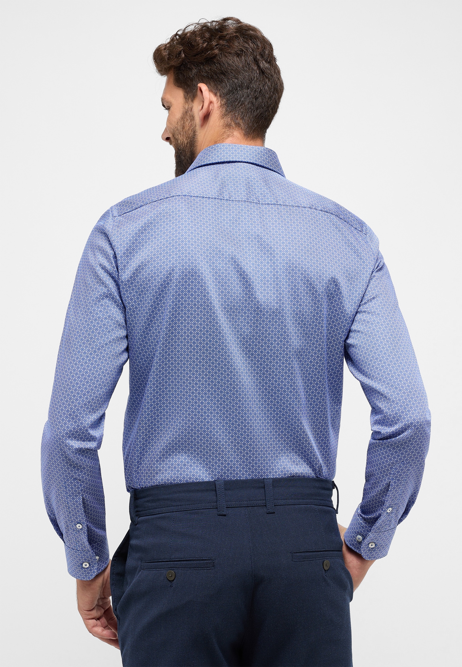 Eterna Langarmhemd »SLIM FIT« NON IRON (bügelfrei)