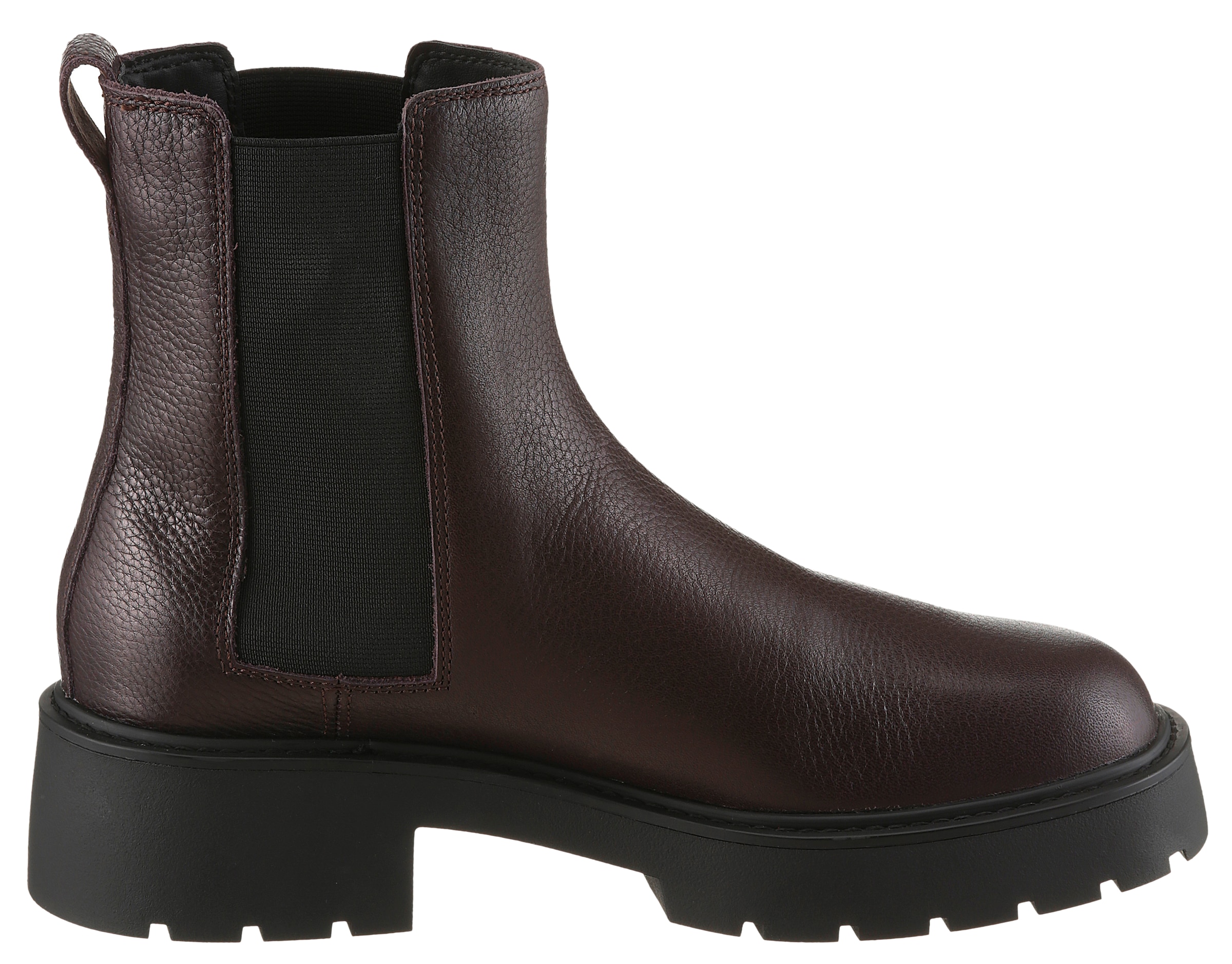 Calvin Klein Jeans Chelseaboots »CHUNKY CHELSEA BOOT LTH«, Schlupfboots, Stiefelette in bequemer Form