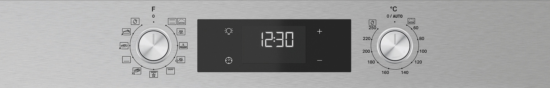 BAUKNECHT Backofen-Set »BAKO 740 IND IN« mit 1-fach-Teleskopauszug Hydrolyse Set, 2 Stk. tlg. Hydrolyse - Reinigung mit der natürlichen Kraft des Dampfes bei 90 °C