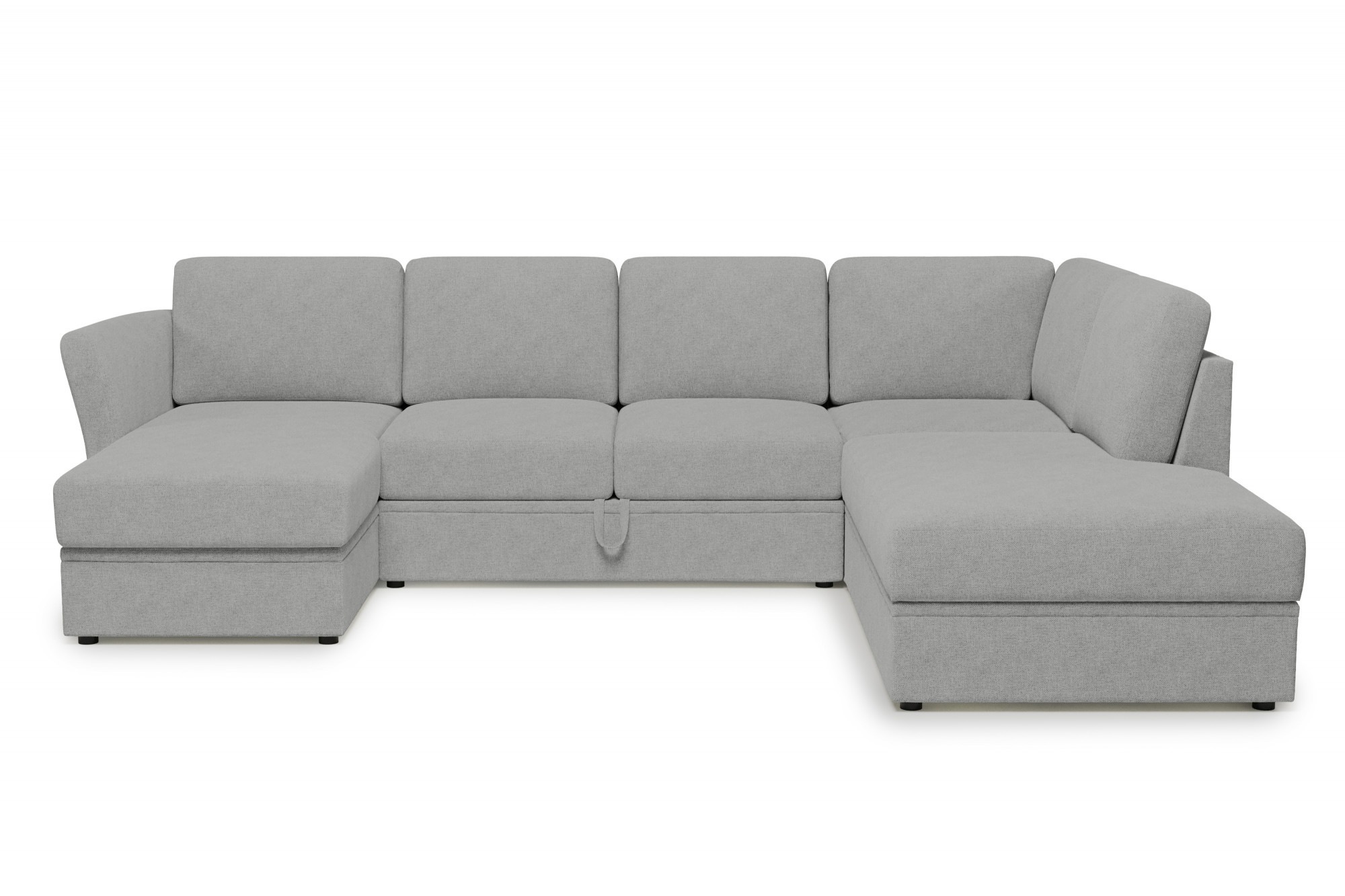 Home affaire Wohnlandschaft »Lavars Schlafsofa«, mit Bettfunktion und Stauraum, in zwei verschiedenen Bezugsqualitäten