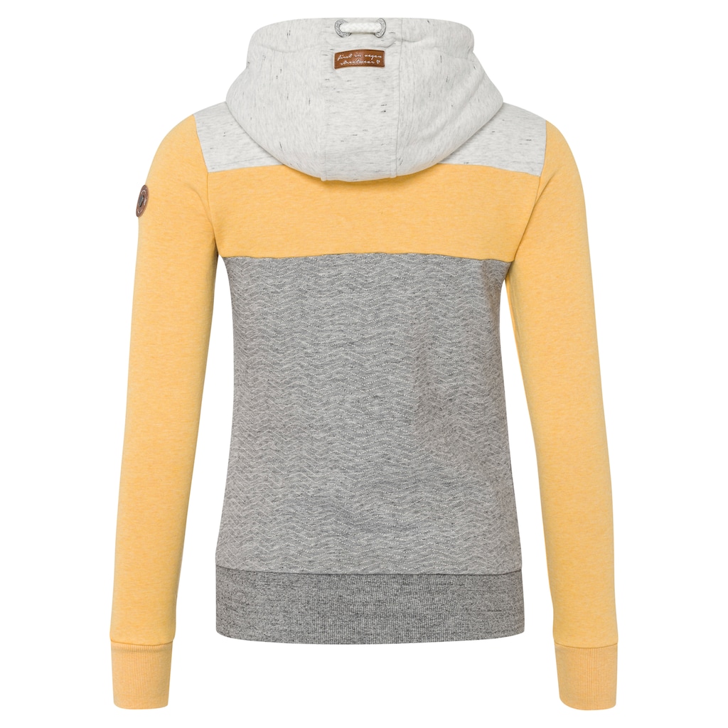 Ragwear Sweatjacke »TREGA ZIP O«, im Colorblocking-Design