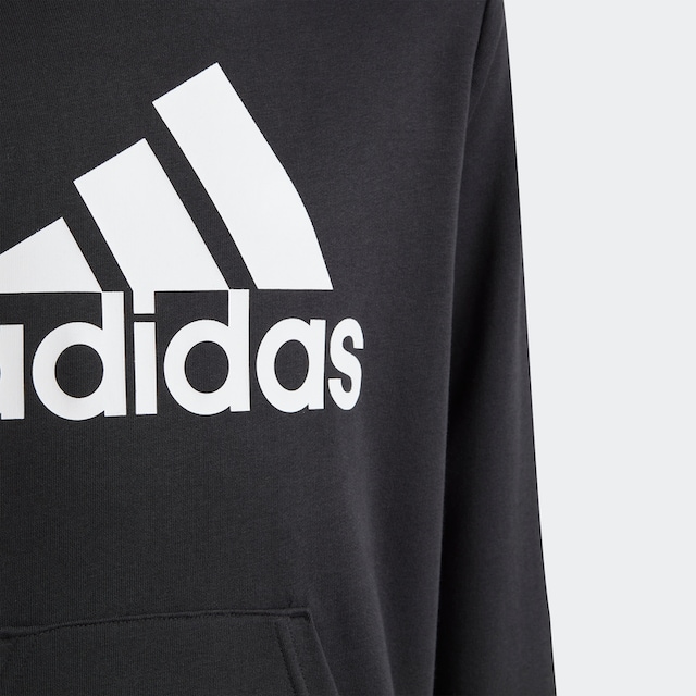 »BIG ♕ ESSENTIALS HOODIE« LOGO adidas Sportswear COTTON Kapuzensweatshirt bei