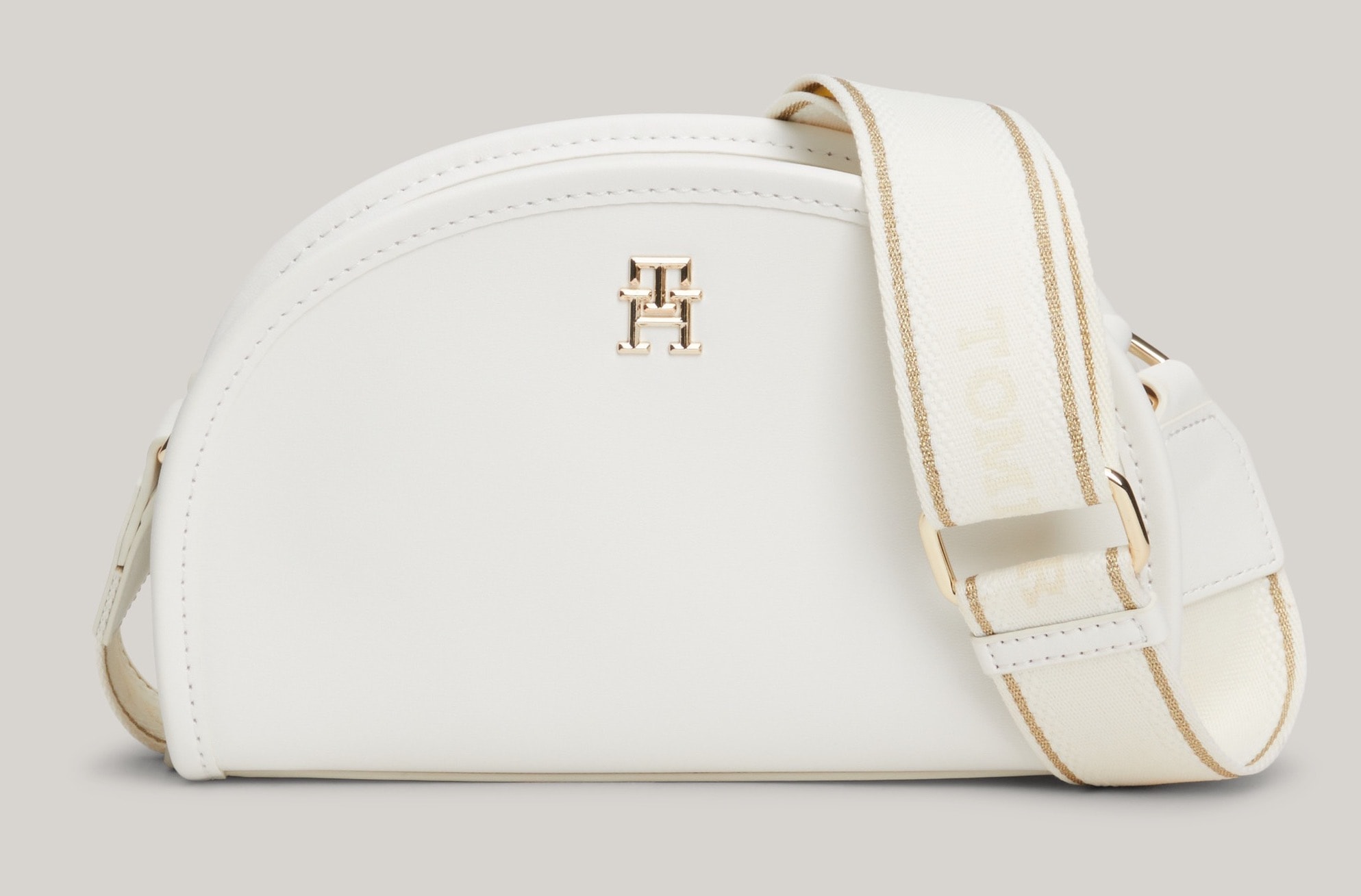 Tommy Hilfiger Mini Bag »TH MONOTYPE HALF MOON CAMERA BAG«, Handtasche Damen Tasche Damen Schultertasche