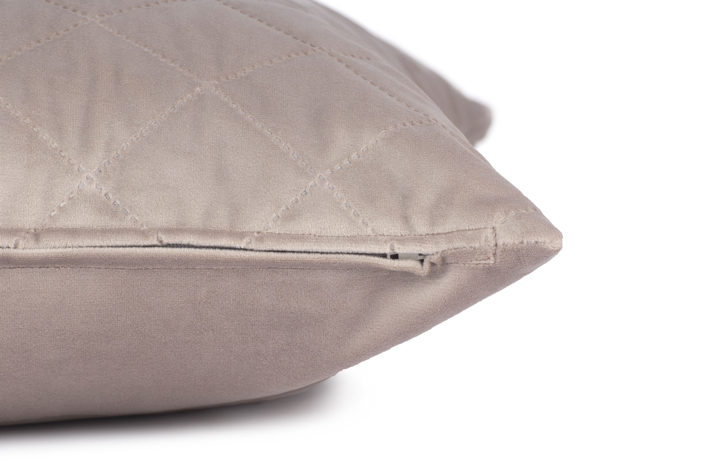 TOM TAILOR HOME Dekokissen »FrenchVelvet Quilt« Kissenhülle ohne Füllung, 1 Stück