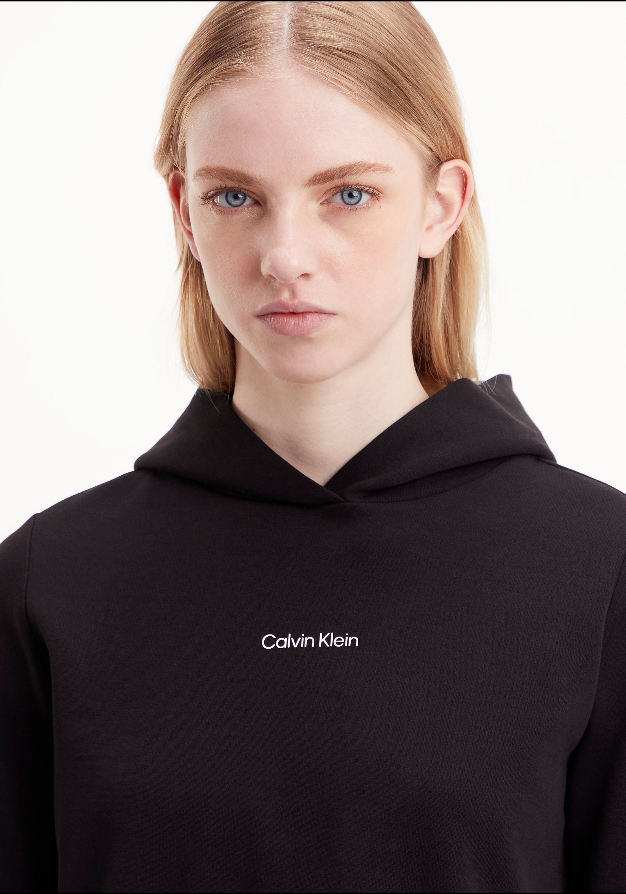 Calvin Klein Hoodie »MICRO LOGO ESS HOODIE«, mit Calvin Klein Schriftzug