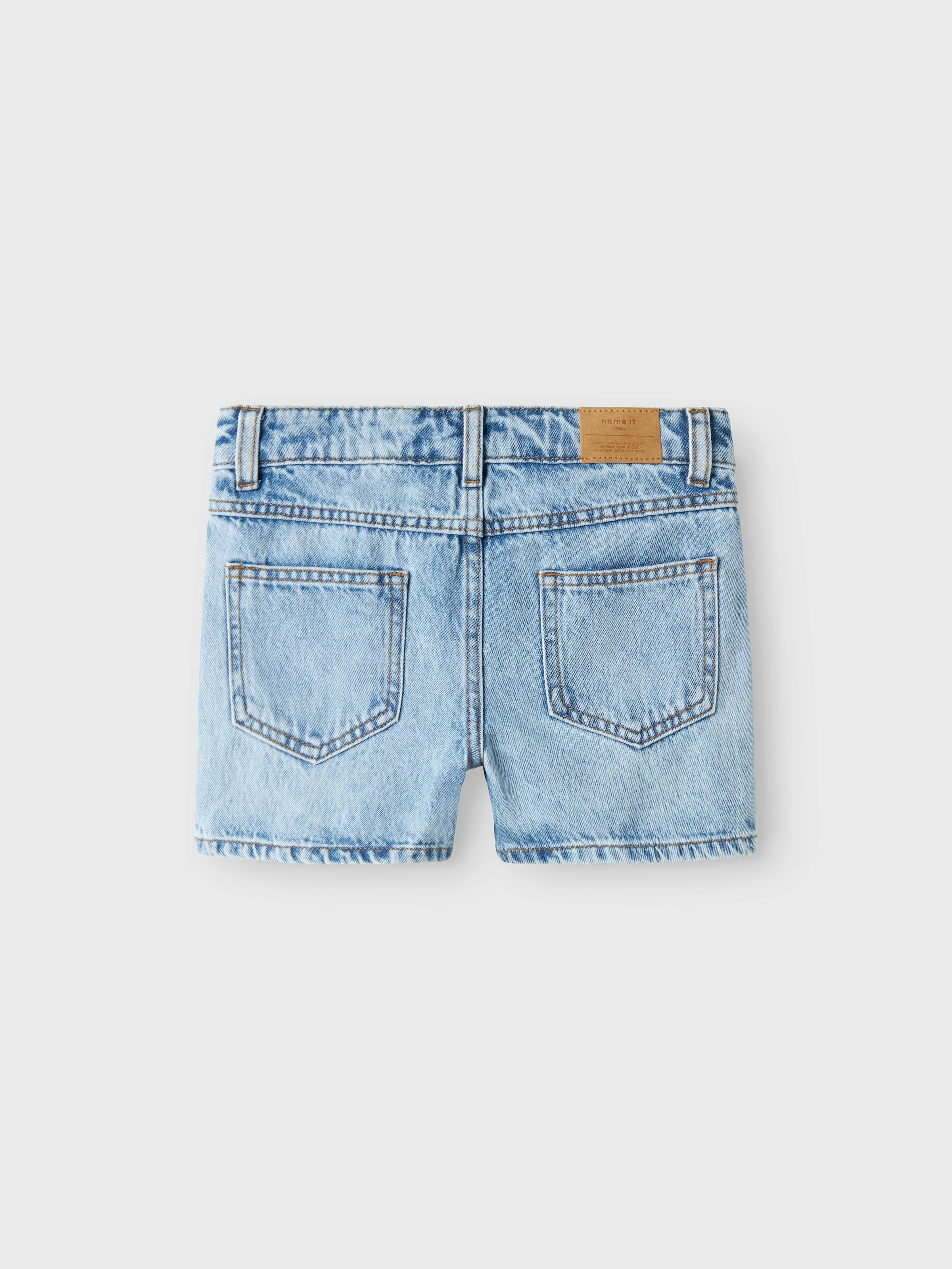 Name It Jeansshorts »NKFROSE REG DNM SHORTS 6042-AC NOOS« Baumwolle, mit Glitzersteinchen