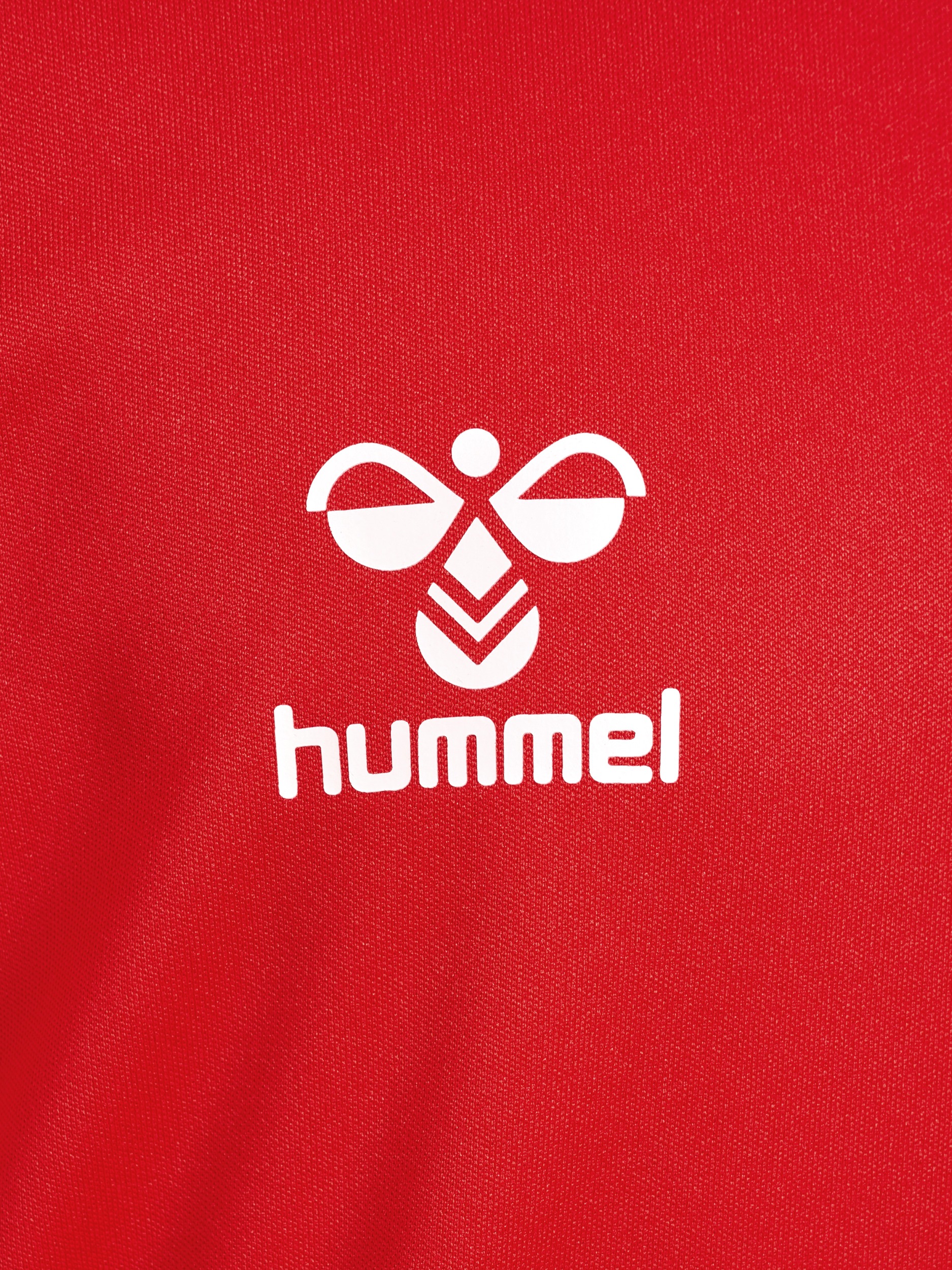 hummel T-Shirt & Shorts »HMLLOGO SET KIDS« Set, 2, 2 tlg. mit elastischem Bund, aus Polyester, pflegeleicht, sportlicher Stil