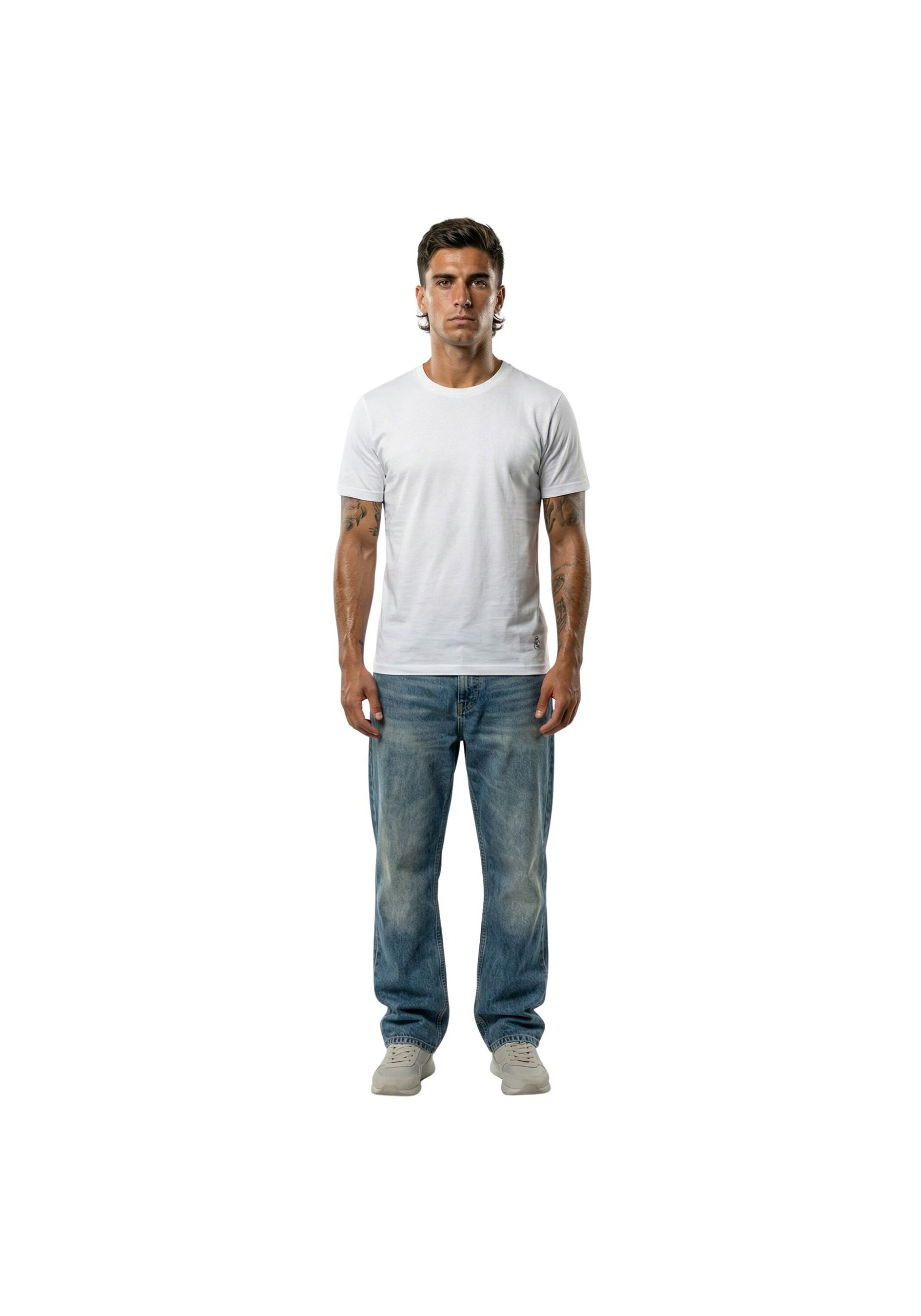 Real Madrid T-Shirt »T-Shirt RM Undershirt U-Neck 5-Pack 5er Pack« 5