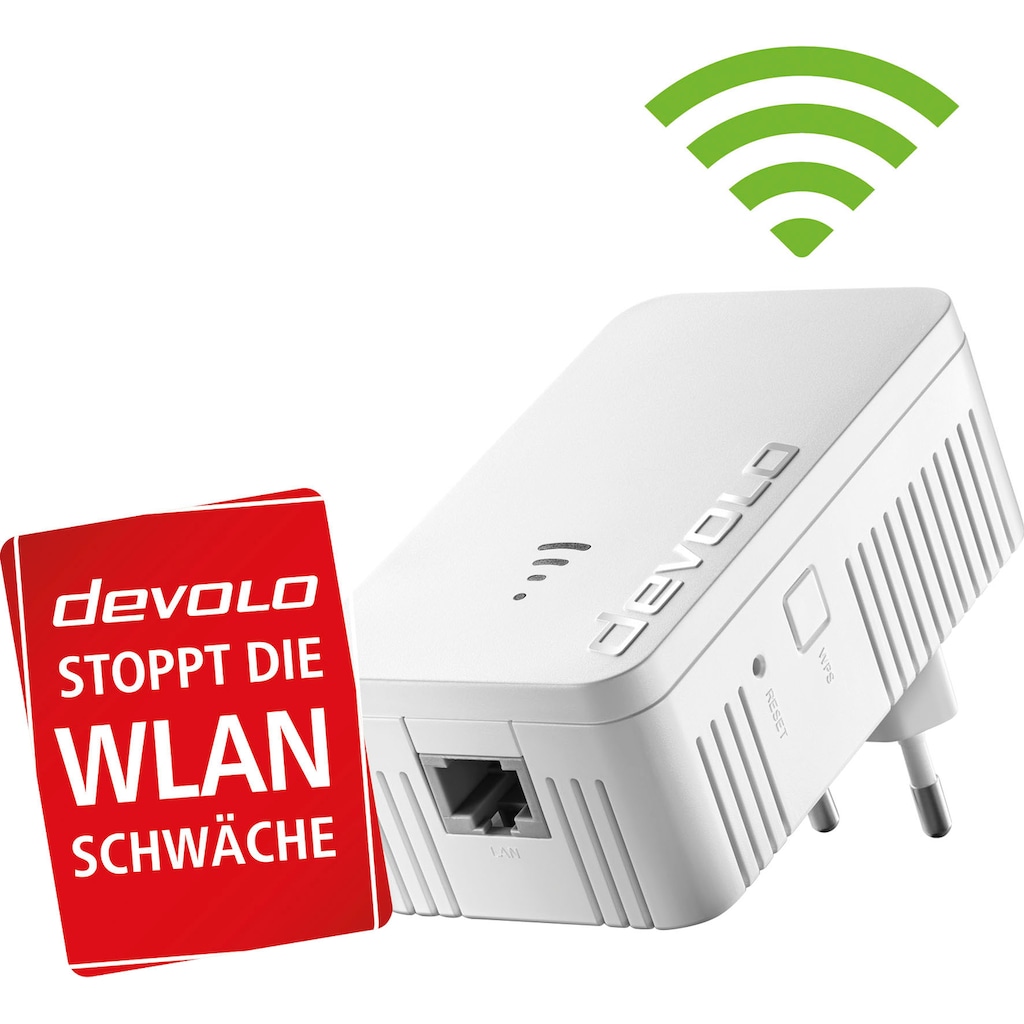 DEVOLO WLAN-Router »WiFi 5 Repeater 1200«, (1 St.)