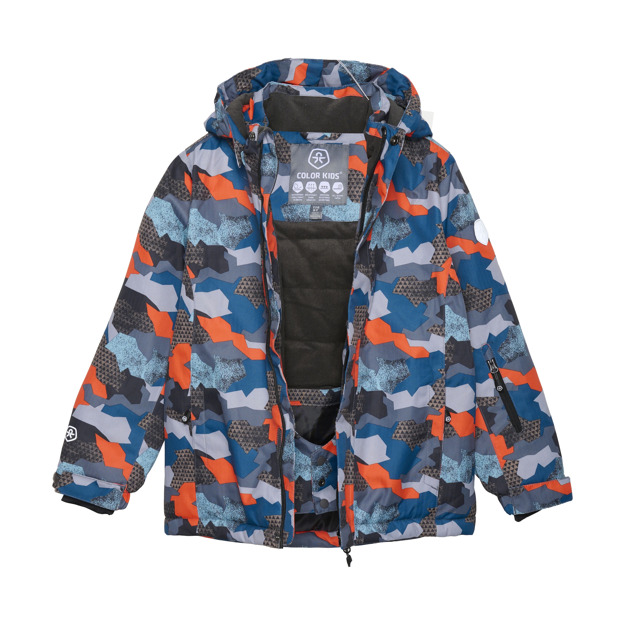 COLOR KIDS Skijacke »Skijacke COSki«, mit Kapuze