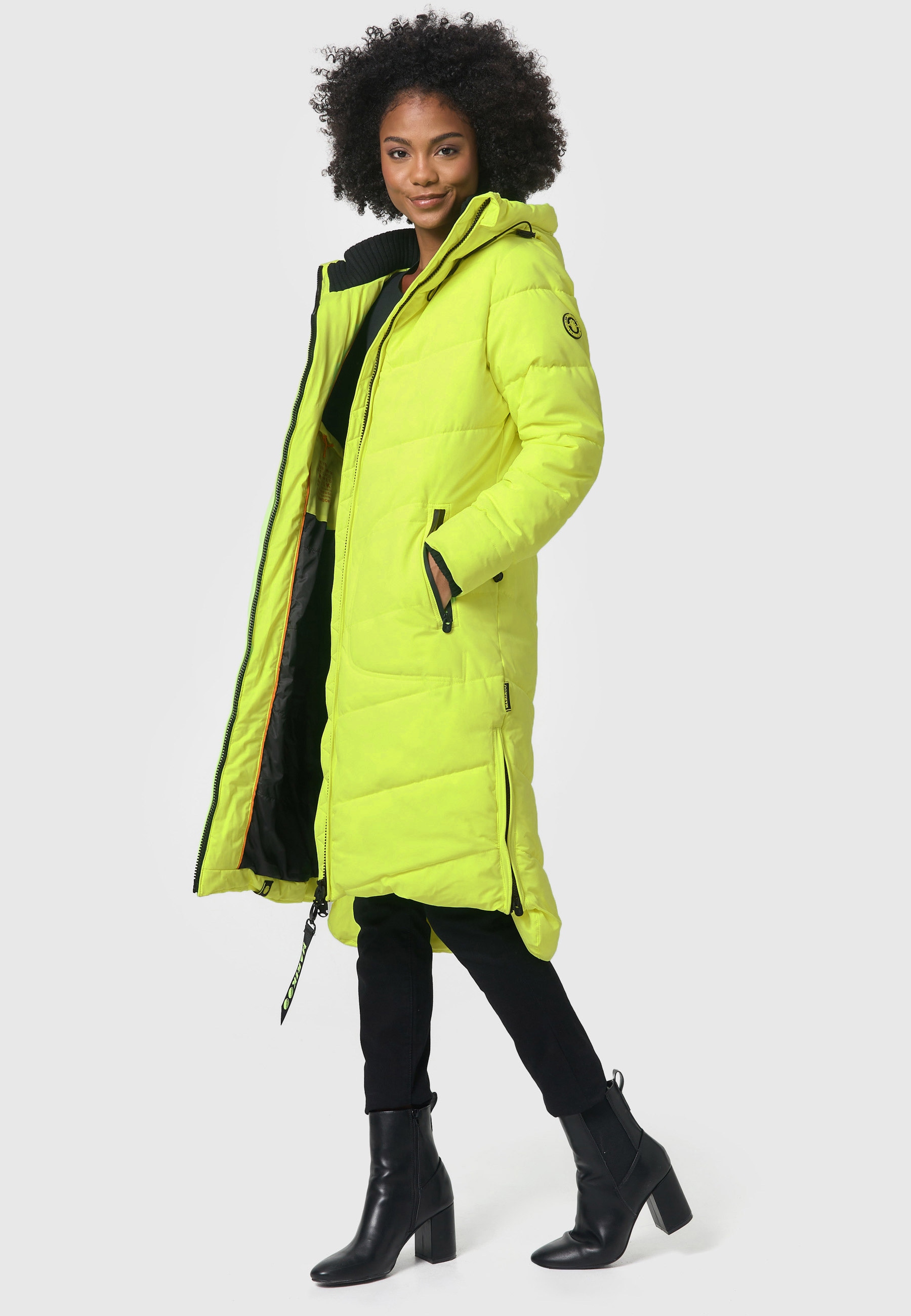 Marikoo Winterjacke »Marikoo Benikoo Damen lange Winterjacke B949«