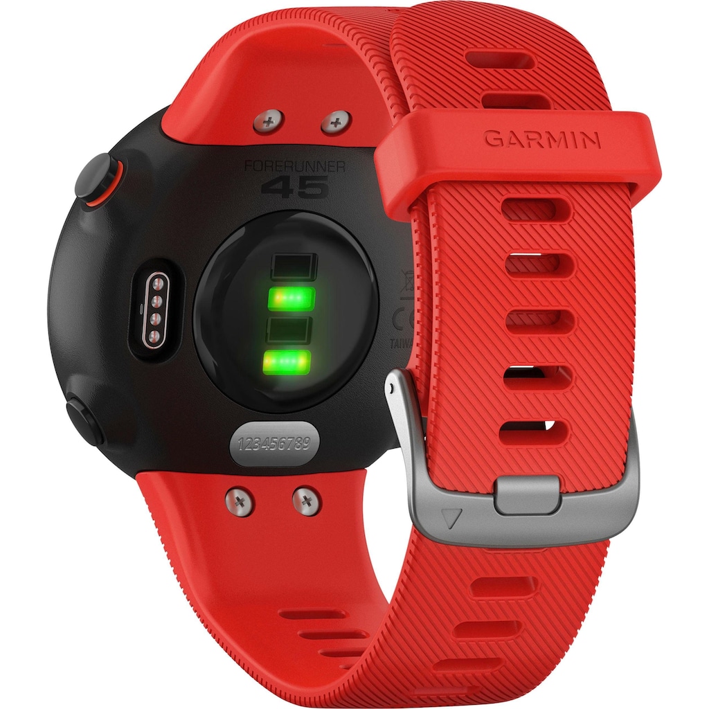 Garmin Smartwatch »Forerunner 45, Silikon-Armband 20mm«