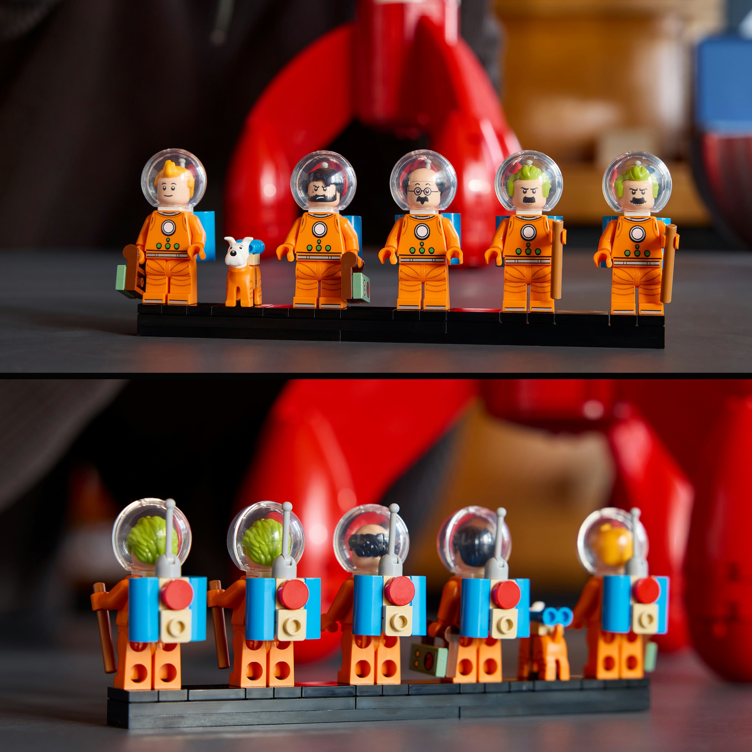 LEGO® Konstruktionsspielsteine »Die Mondrakete von Tim und Struppi (21367), LEGO Ideas« Made in Europe
