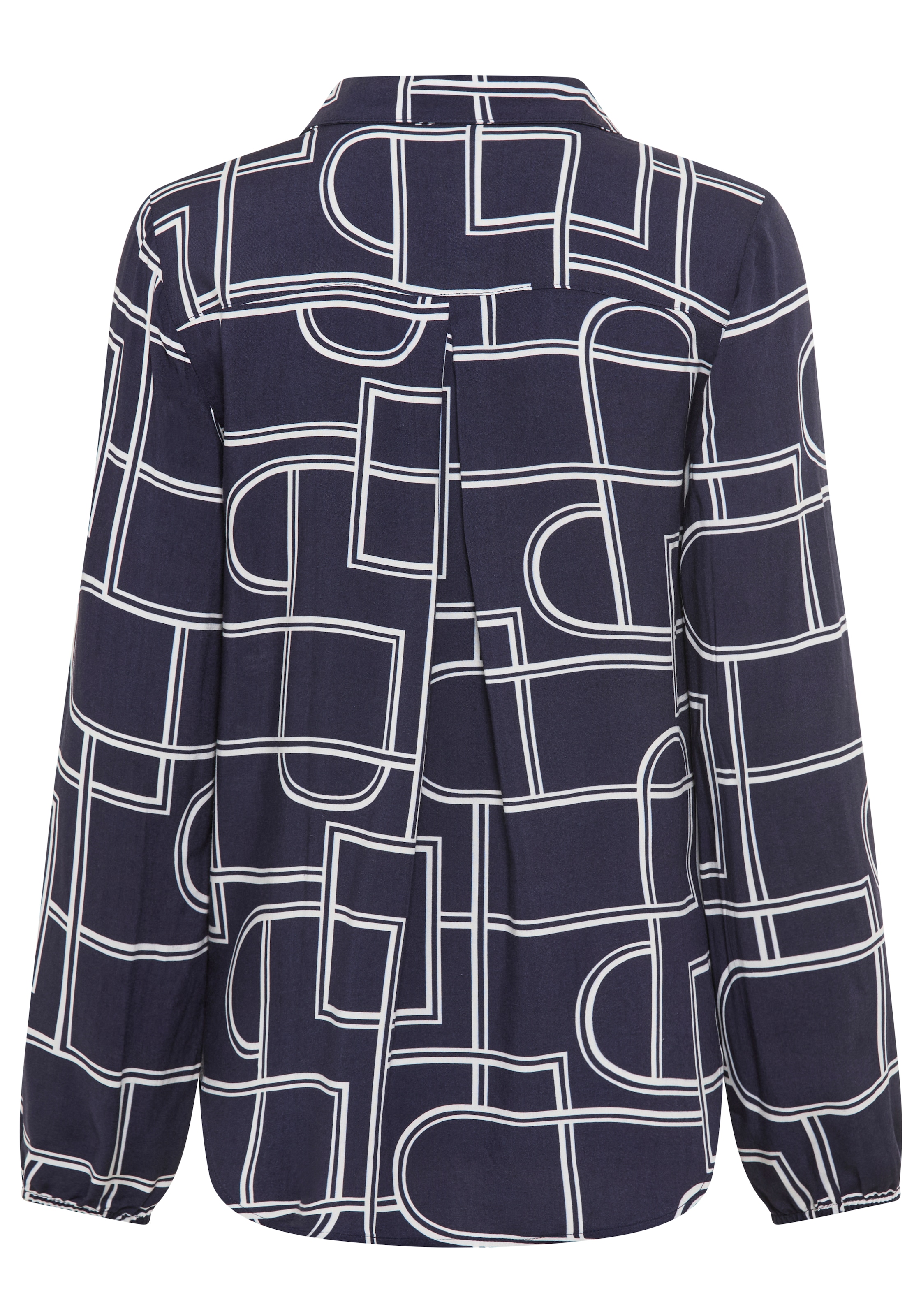 Laura Scott Longbluse mit Kontrasttape - NEUE KOLLEKTION