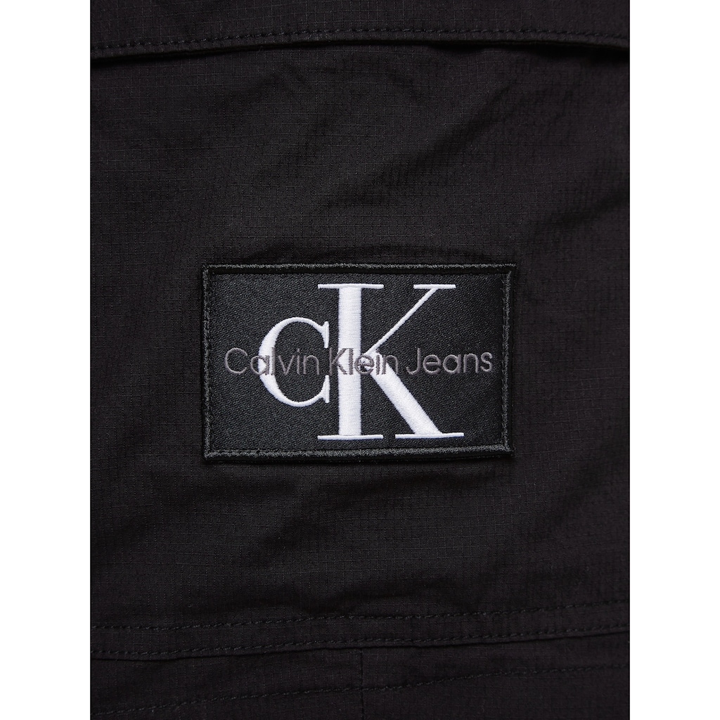Calvin Klein Jeans Plus Cargoshorts »PLUS WASHED CARGO SHORT«, Große Größen