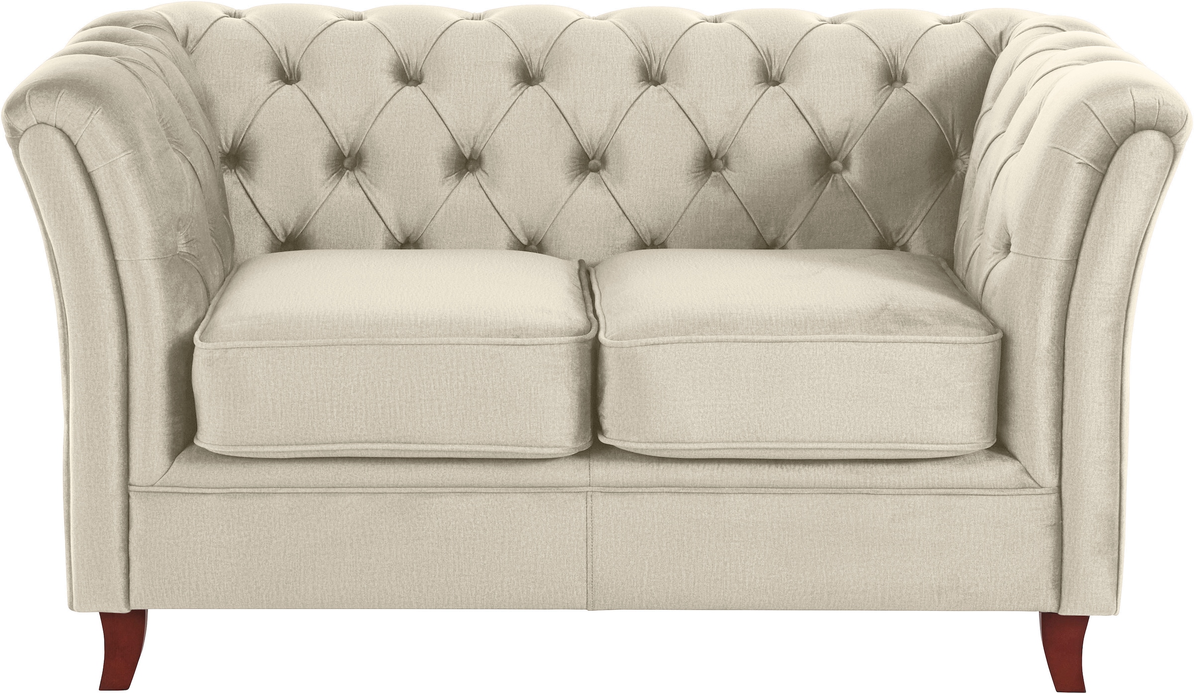 Home affaire Chesterfield-Sofa »Reims« mit echter Chesterfield-Knopfheftung, hochwertige Verarbeitung