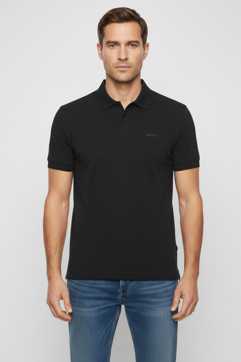BOSS GREEN Poloshirt »Pio« mit Knöpfen, regular fit, toniges Logo