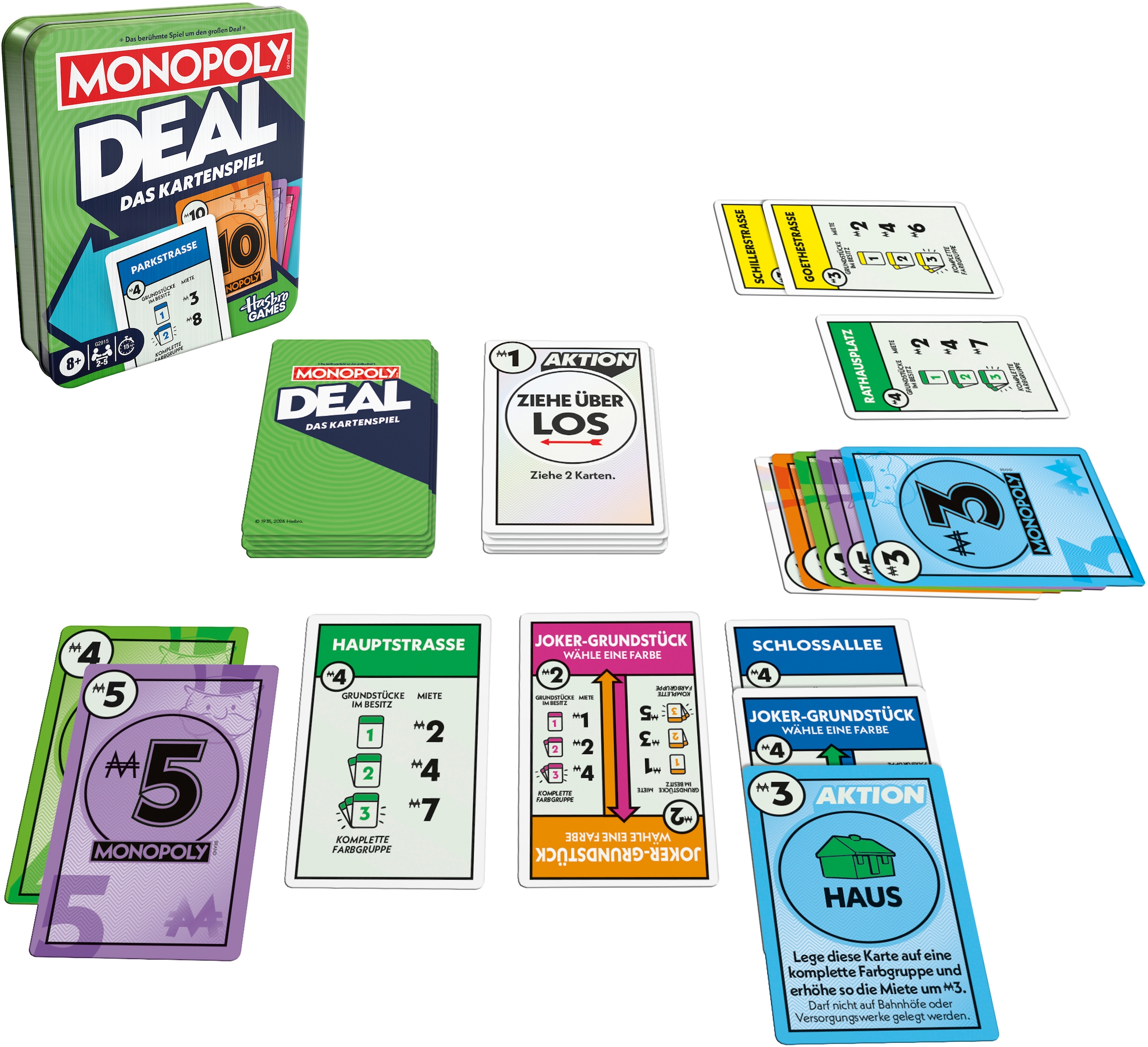 Hasbro Spiel »Monopoly Deal, Kartenspiel«