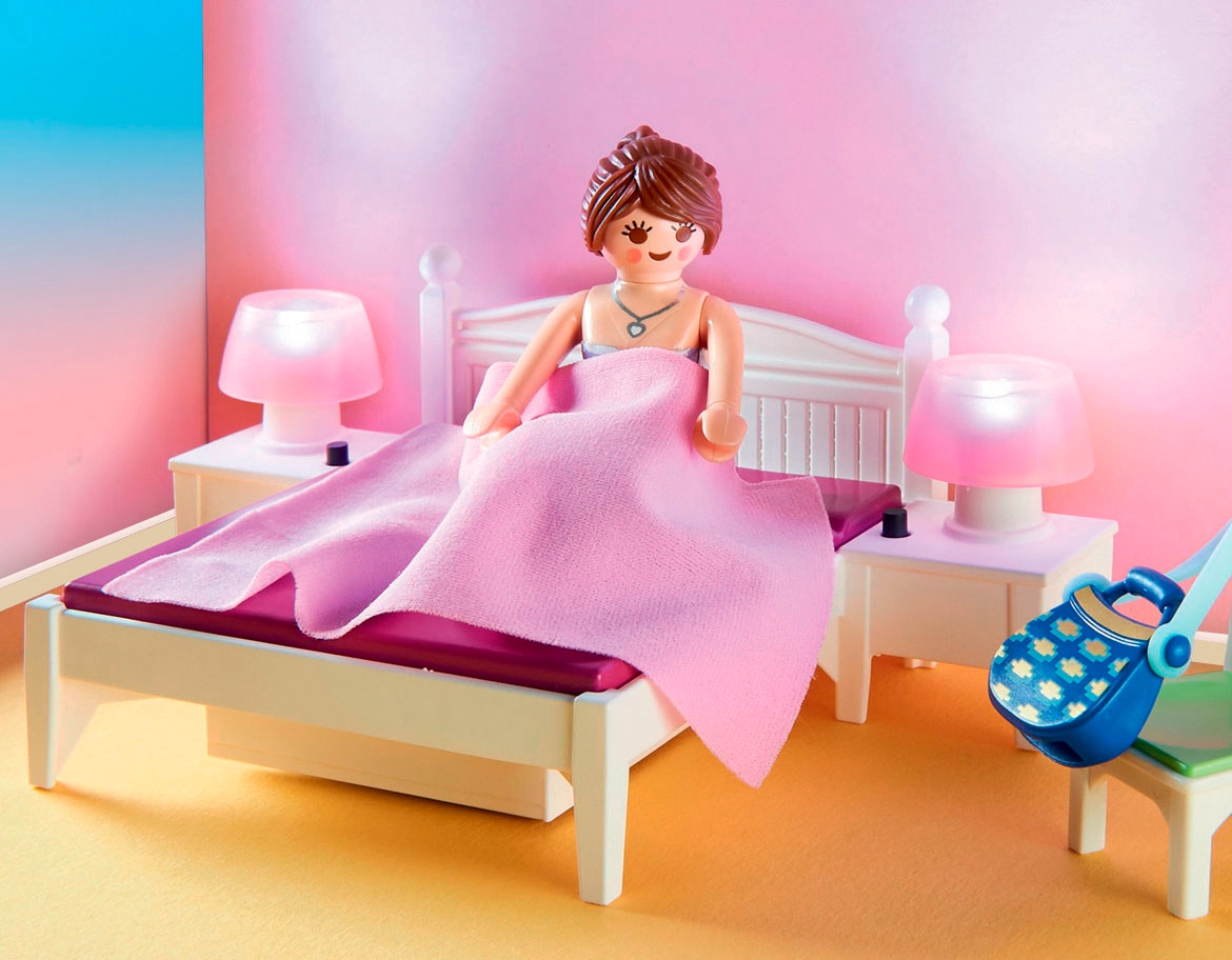 Playmobil® Konstruktions-Spielset »Schlafzimmer mit Nähecke (70208), Dollhouse« Made in Germany