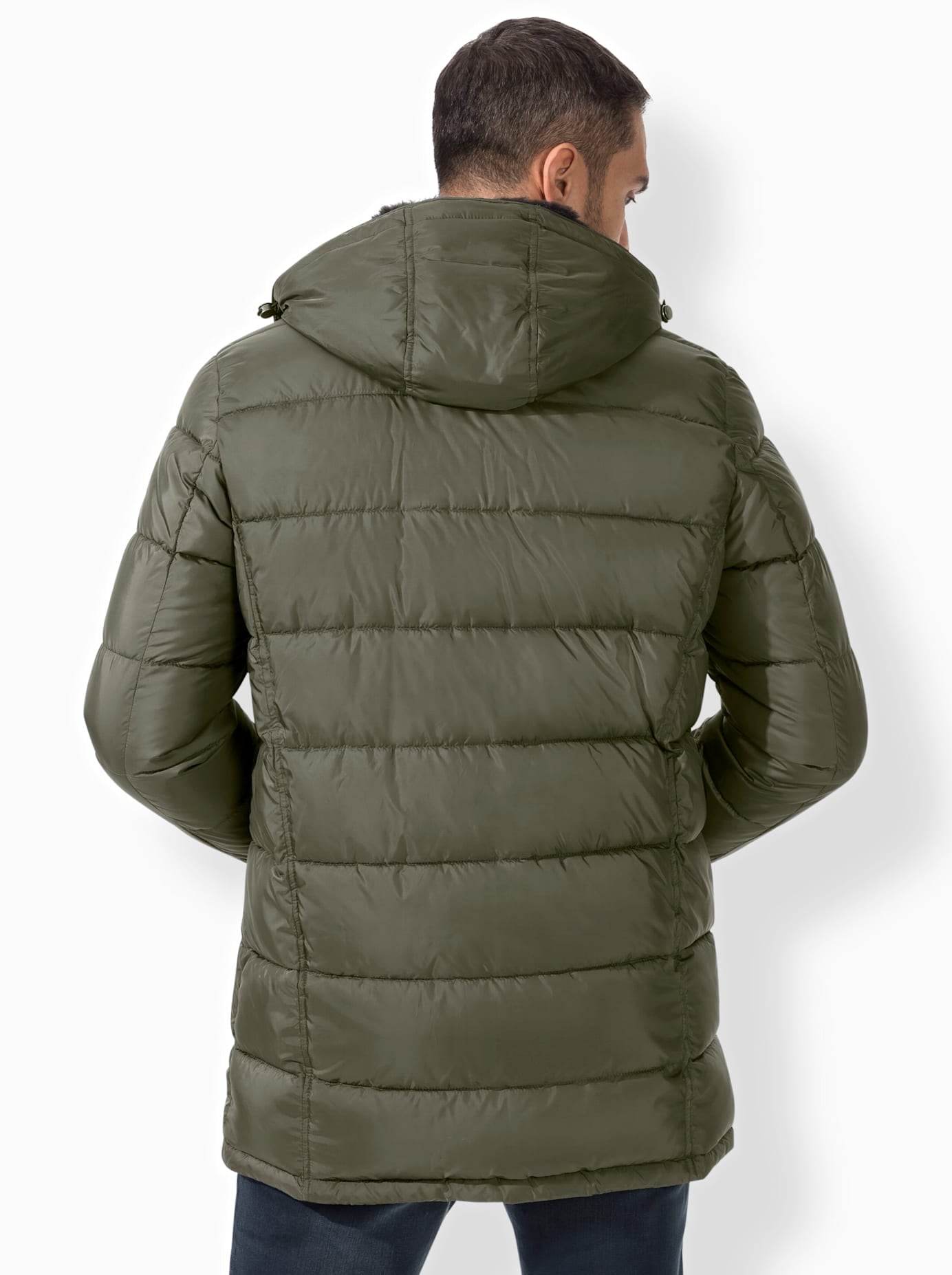 New Canadian Langjacke, mit Kapuze