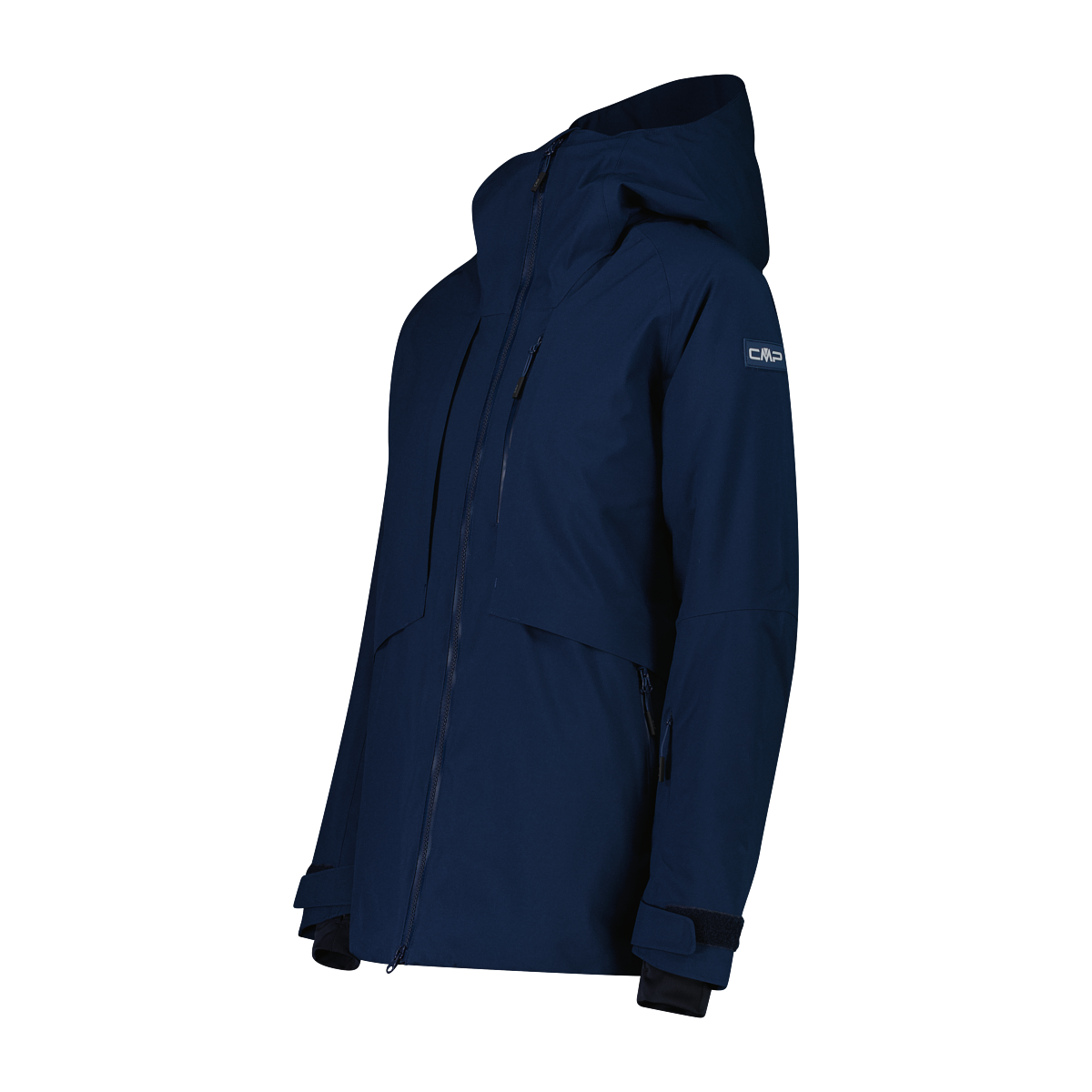 CMP Winterjacke mit Kapuze mit farblich passend gefütterter Kapuze, wärmend, winddicht