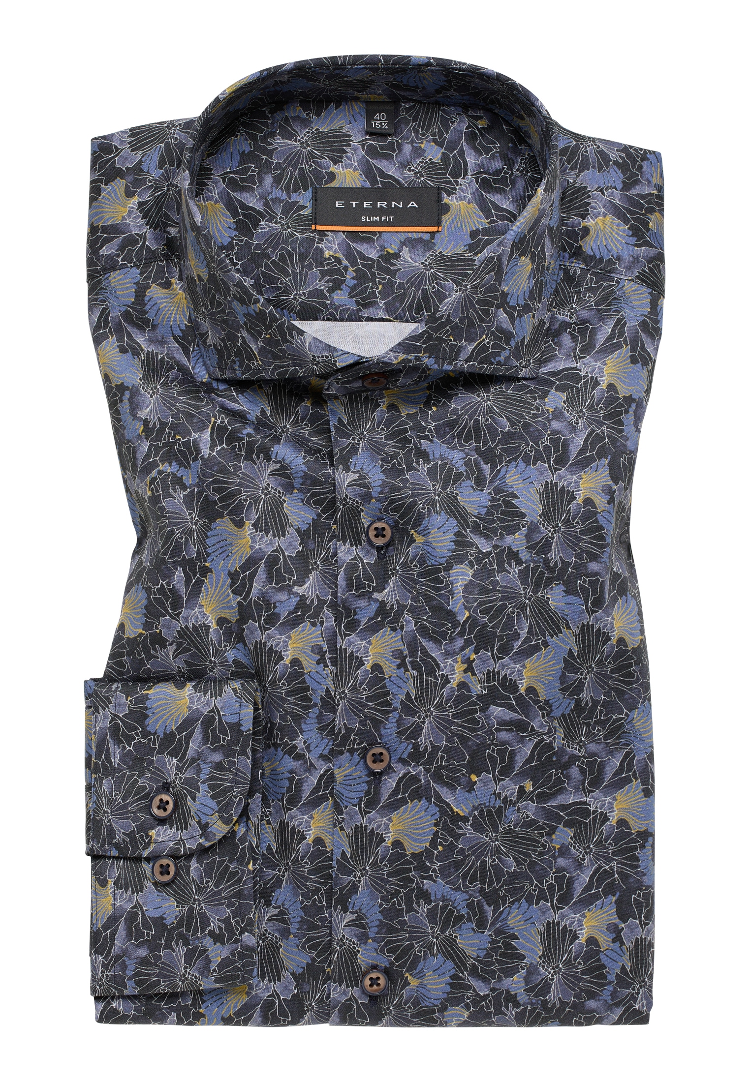 Eterna Langarmhemd »SLIM FIT« NON IRON (bügelfrei)