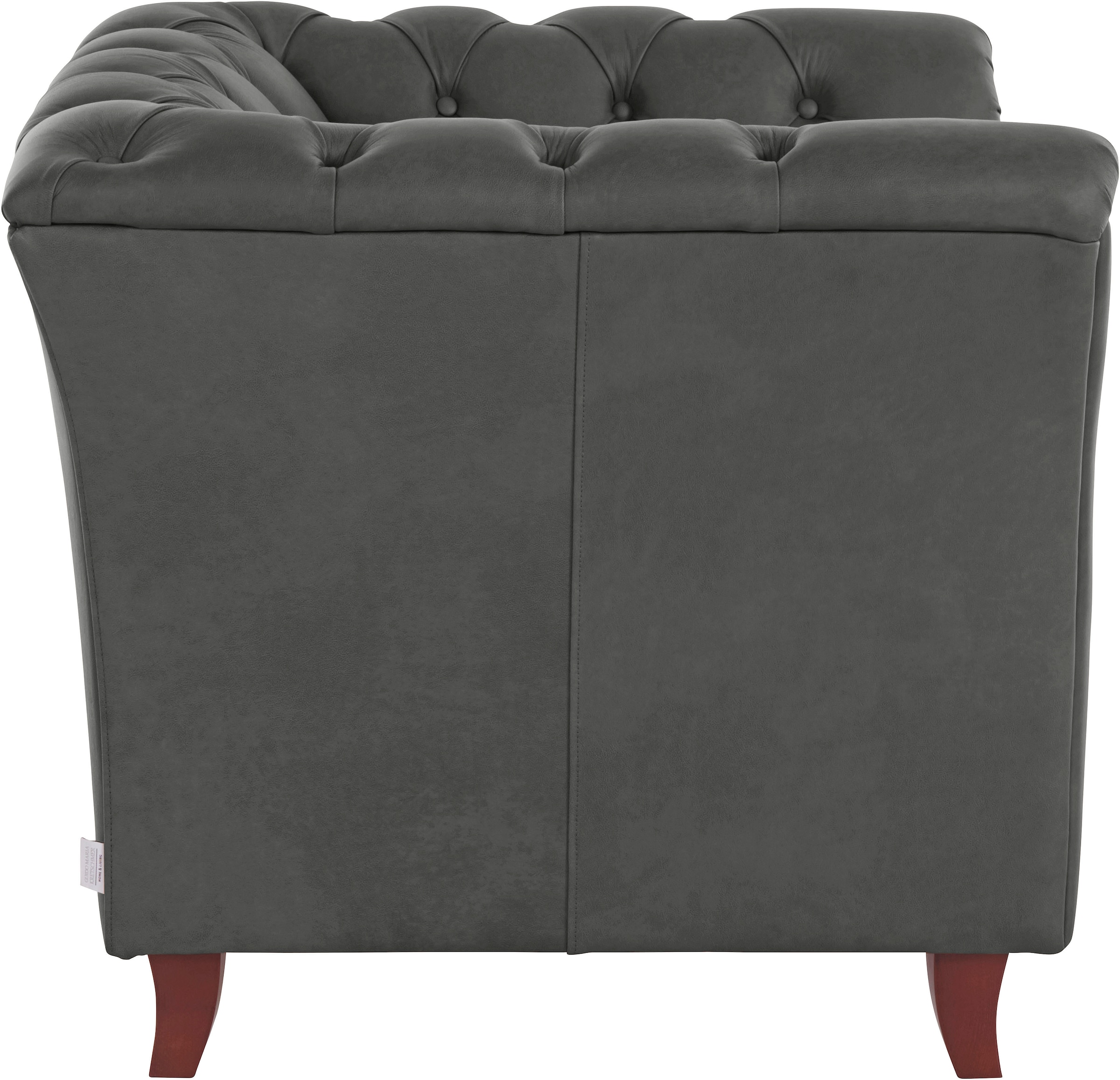 Home affaire Chesterfield-Sessel »Reims Cocktailsessel, Sessel«, mit echter Chesterfield-Knopfheftung, hochwertige Verarbeitung