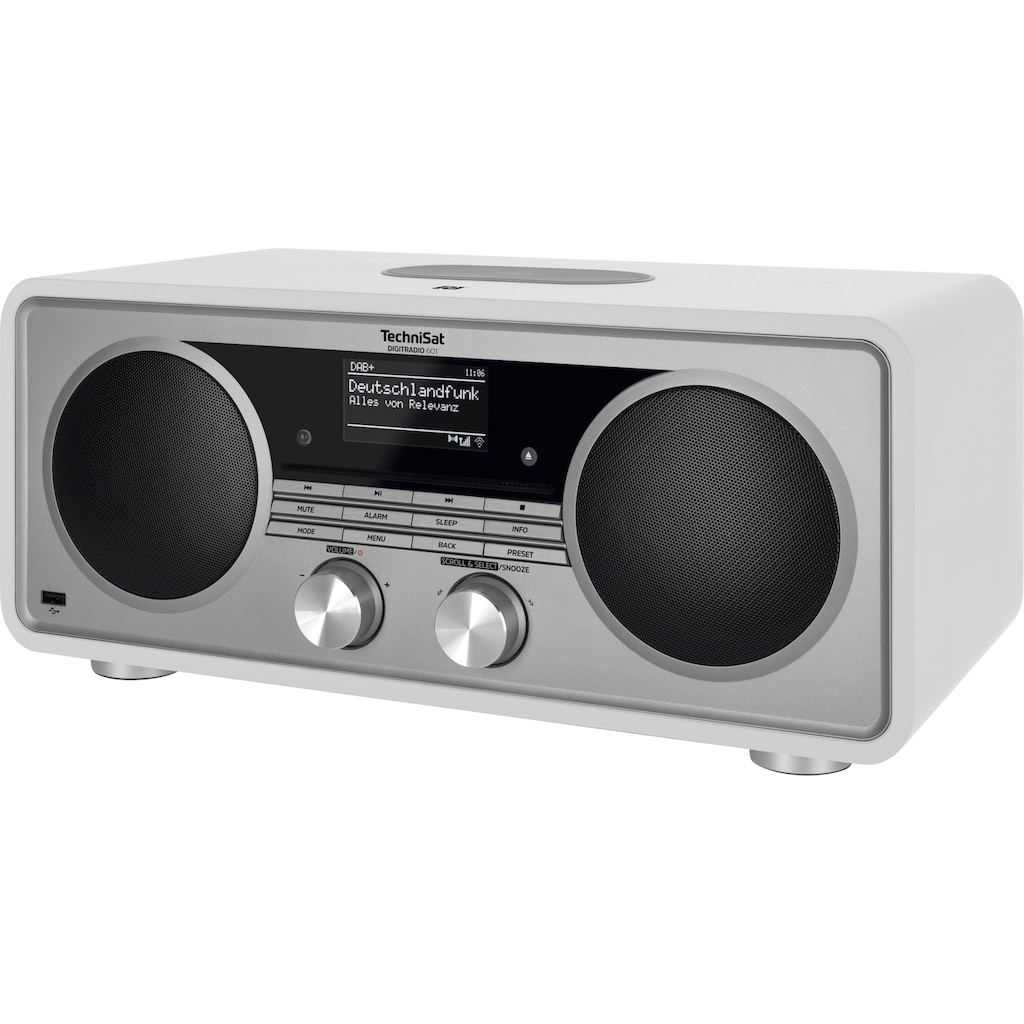 TechniSat Digitalradio (DAB+) »DIGITRADIO 601«, (A2DP Bluetooth-AVRCP Bluetooth-NFC-WLAN Digitalradio (DAB+)-Internetradio-UKW mit RDS 70 W)