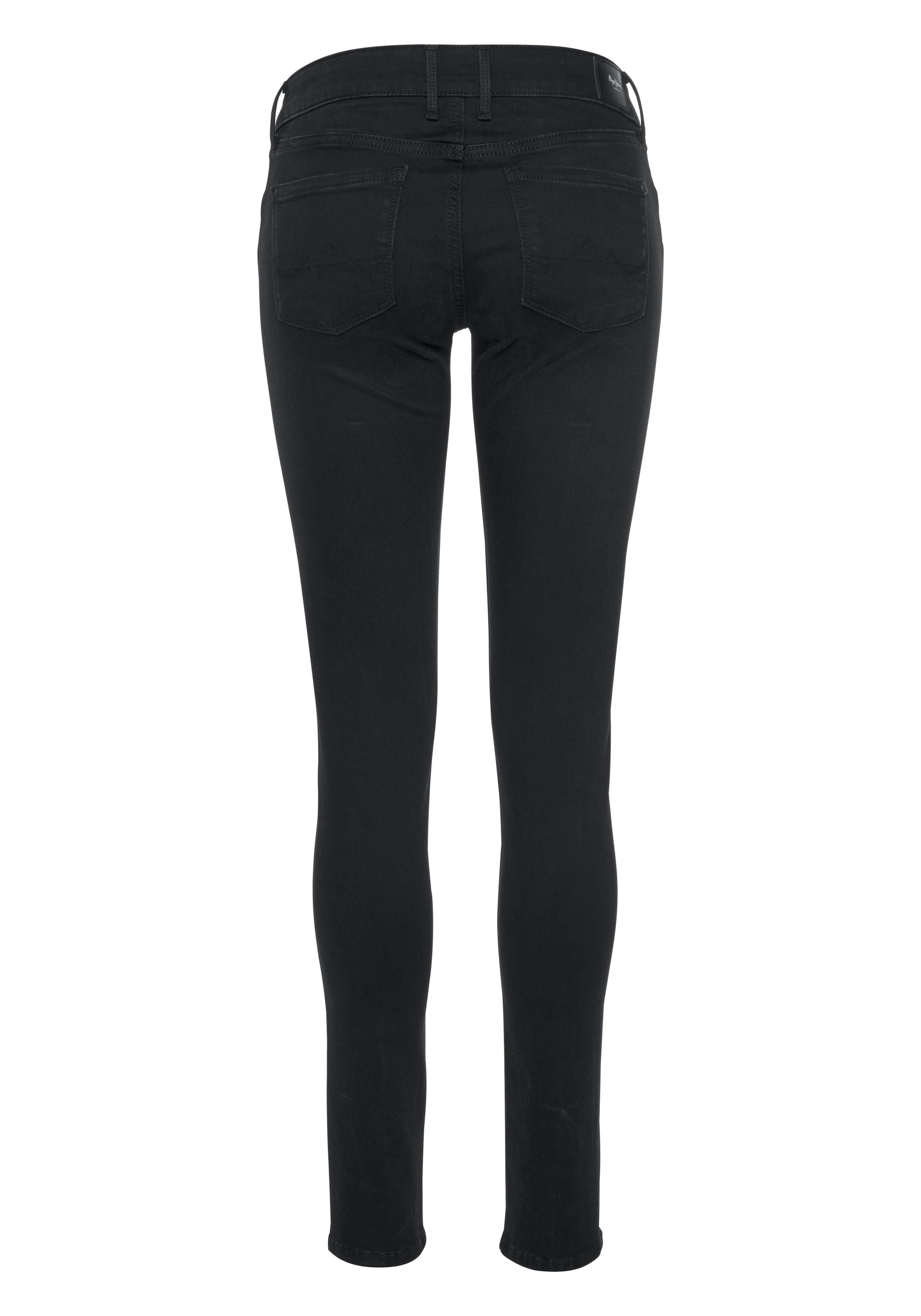 mit bei »SOHO«, Jeans Pepe und 5-Pocket-Stil Stretch-Anteil 1-Knopf Bund Skinny-fit-Jeans im