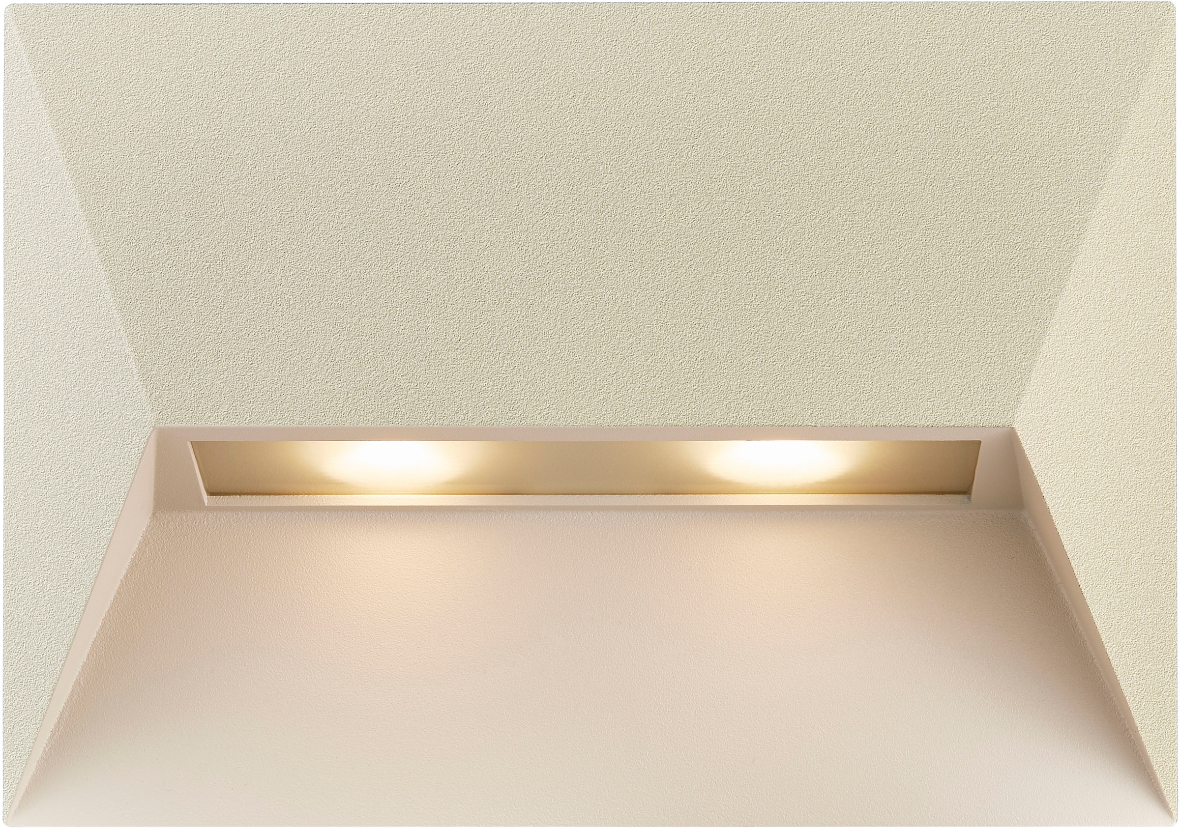 Nordlux Außen-Wandleuchte »Pontio« GU10 1 Stk. Architekturdesign, Parallelschaltung möglich, austauschbare Glühbirne