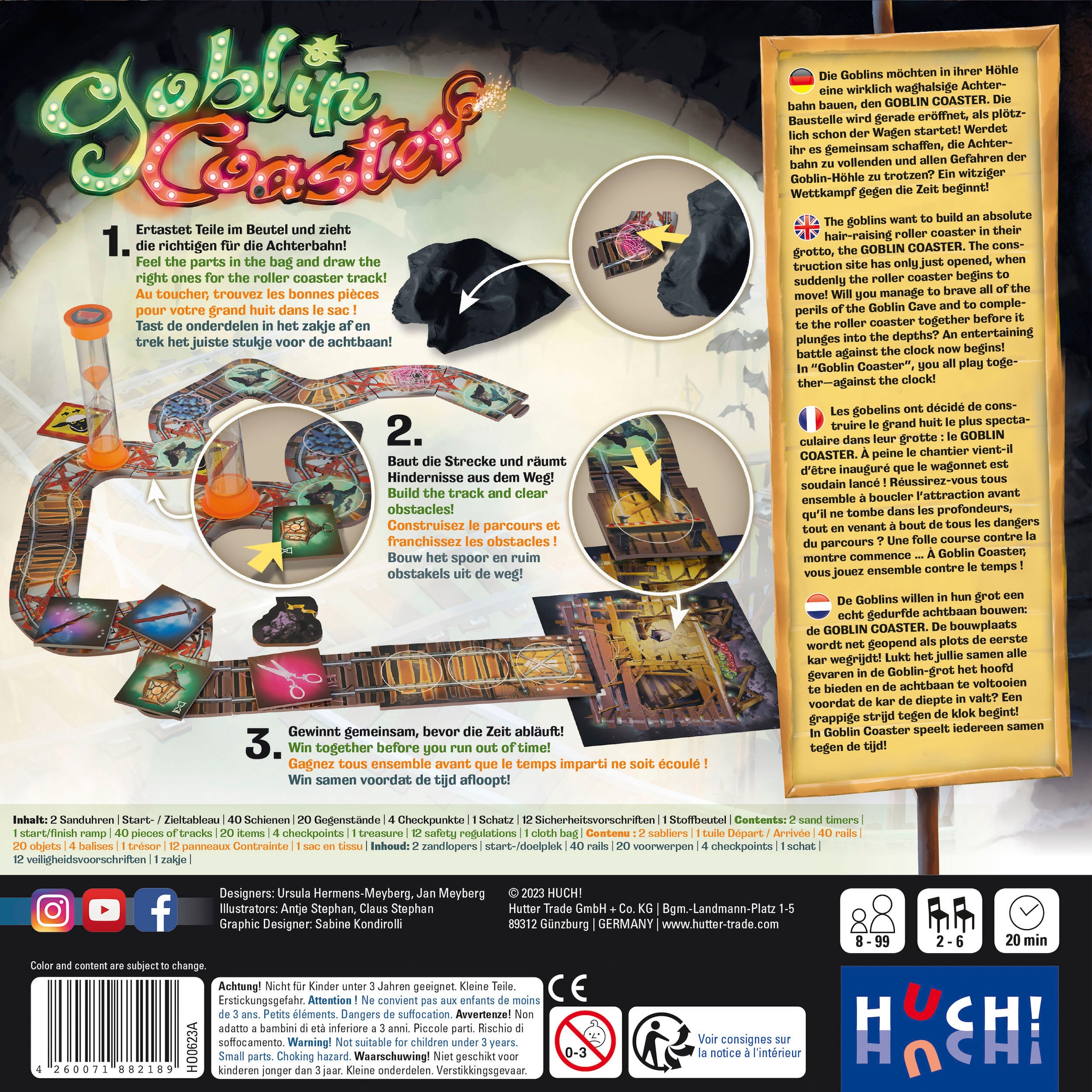 HUCH! Spiel »Goblin Coaster«