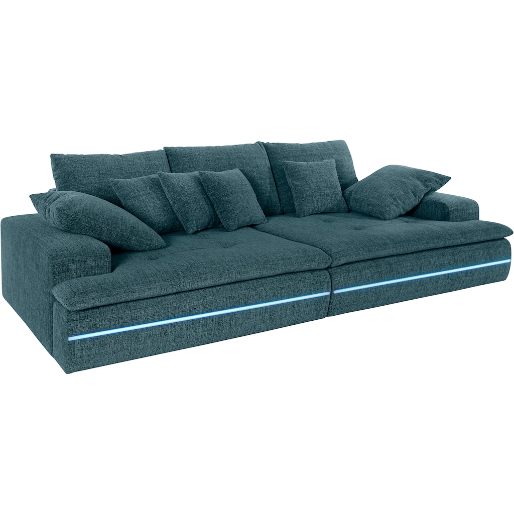Mr. Couch Big-Sofa »Haiti AC«, wahlweise mit Kaltschaum (140kg Belastung/Sitz) und AquaClean-Stoff für leichte Reinigung mit Wasser