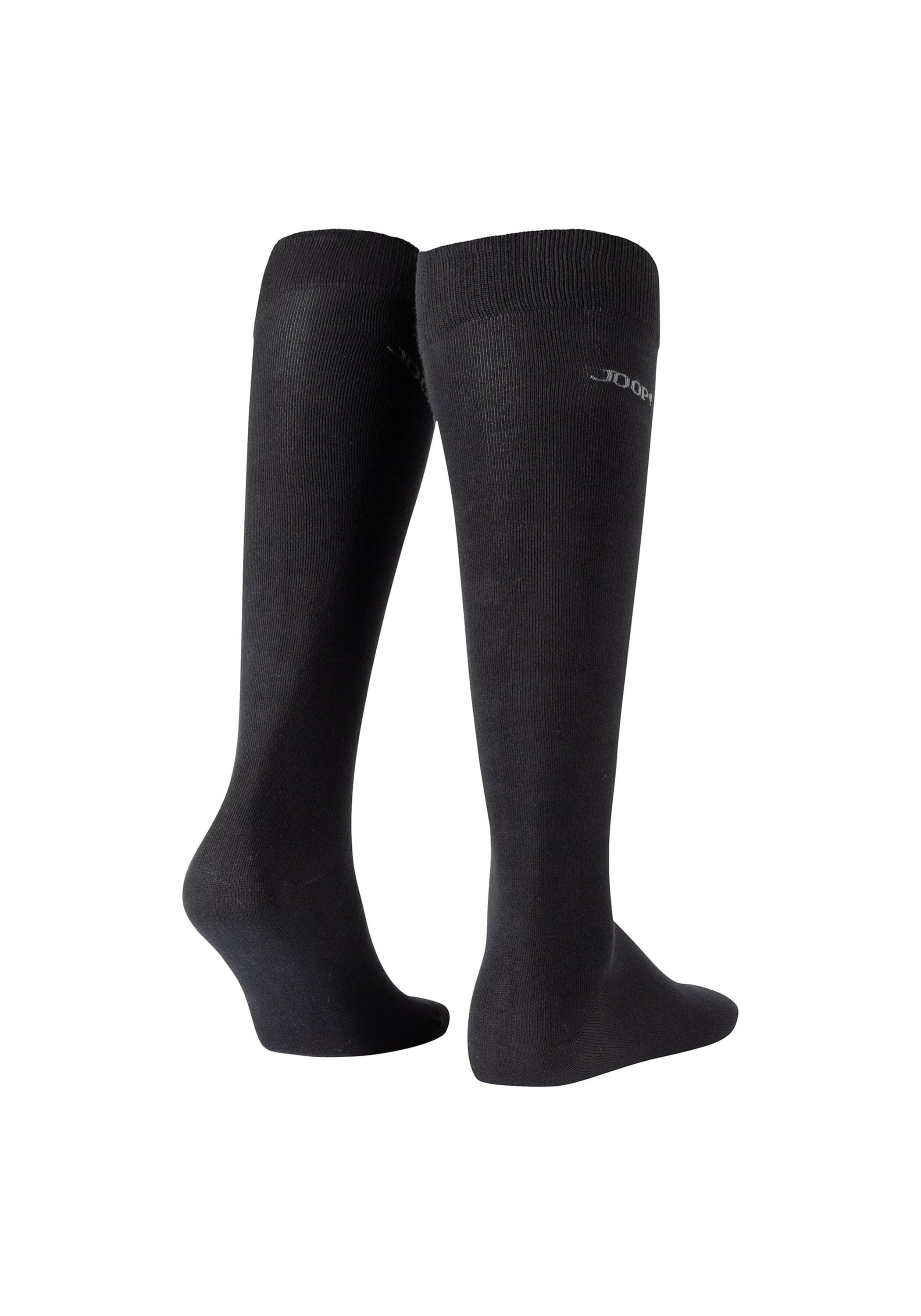JOOP! Kniestrümpfe »Socken Unisex premium essential cotton Knee High 2p 2er Pack«