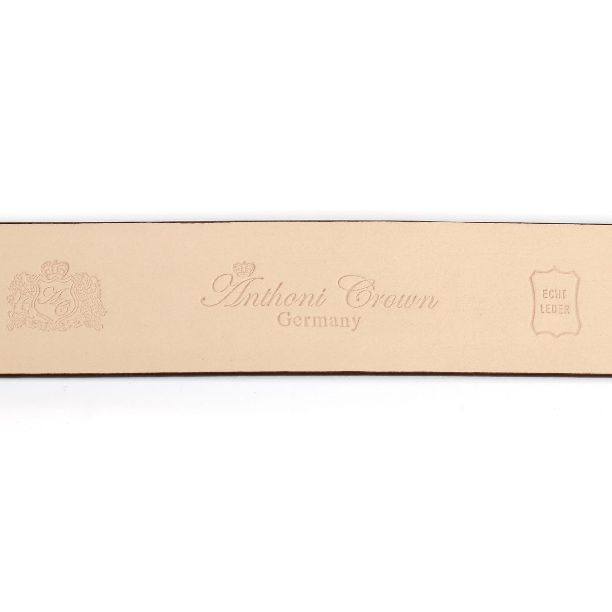 Anthoni Crown Ledergürtel mit Automatik-Schließe