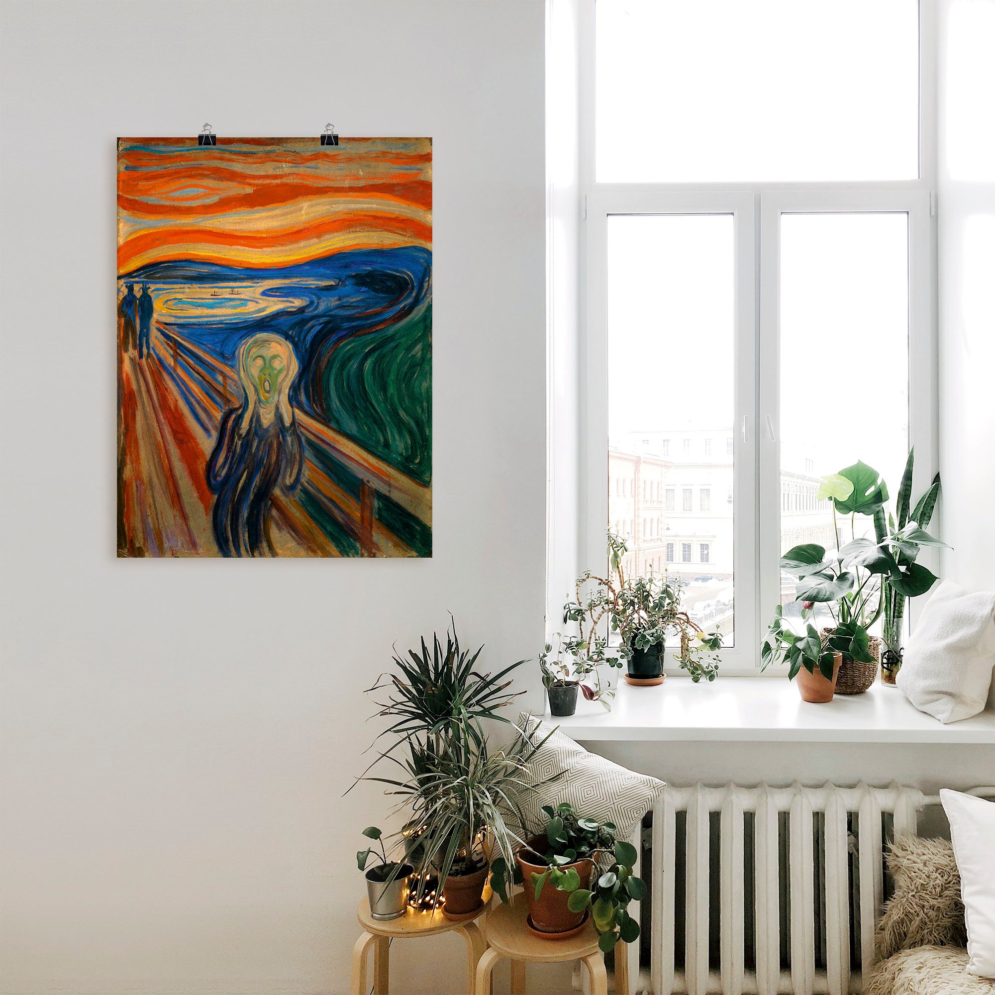 Artland »Der Schrei. 1893« Mann 1 Stk. tlg. als Alubild, Leinwandbild, Poster in verschied. Größen