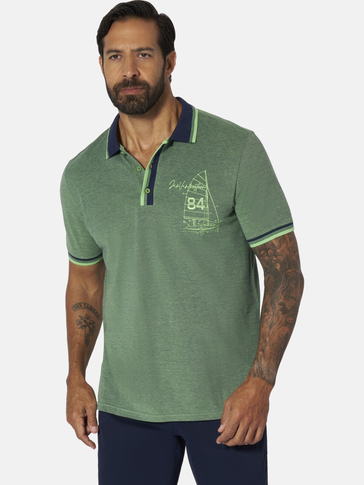 Jan Vanderstorm Poloshirt »Poloshirt HERFINN«