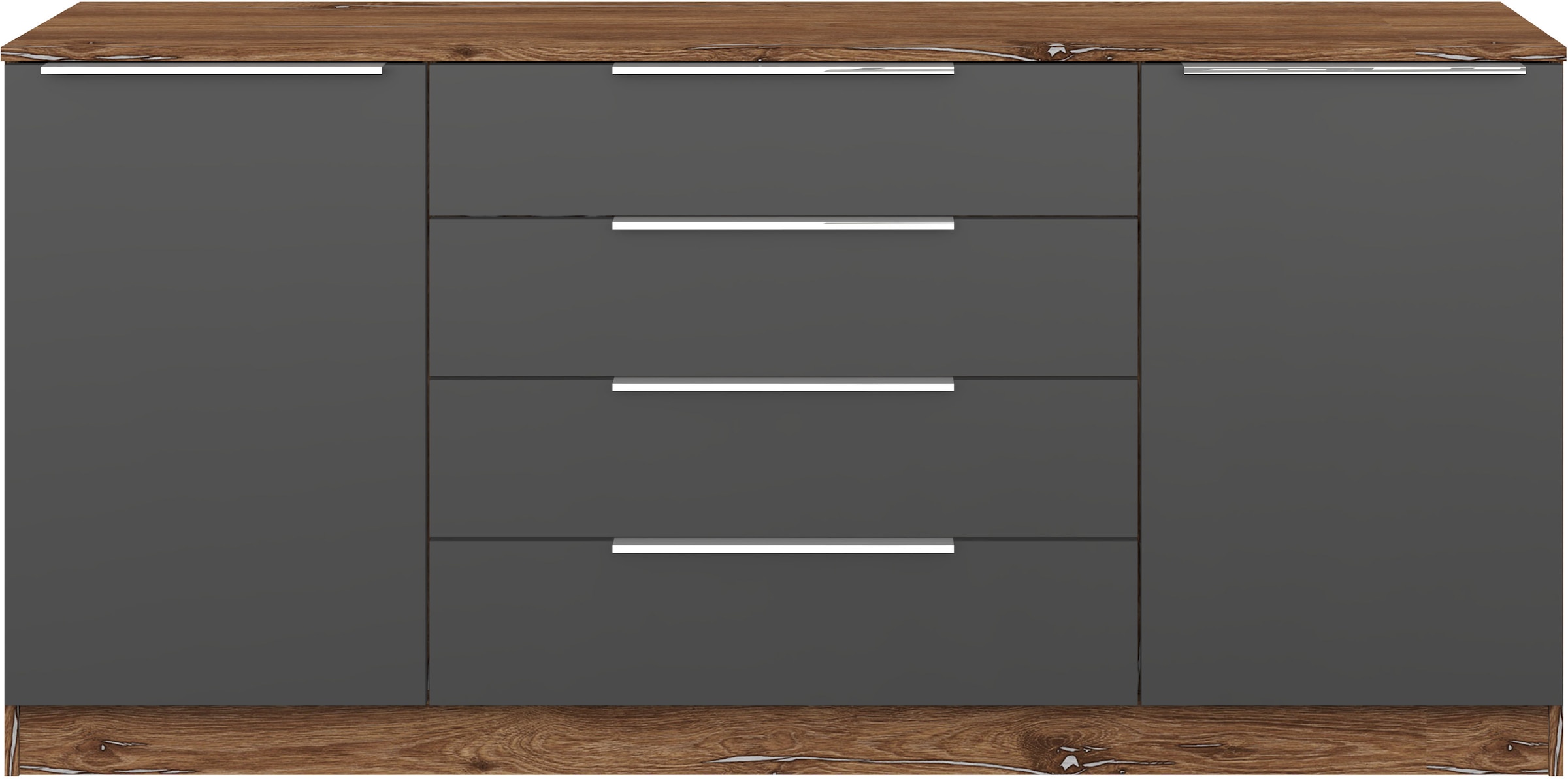 borchardt Möbel Kommode »Oliva«, Breite 166 cm, mit 4 Schubkästen