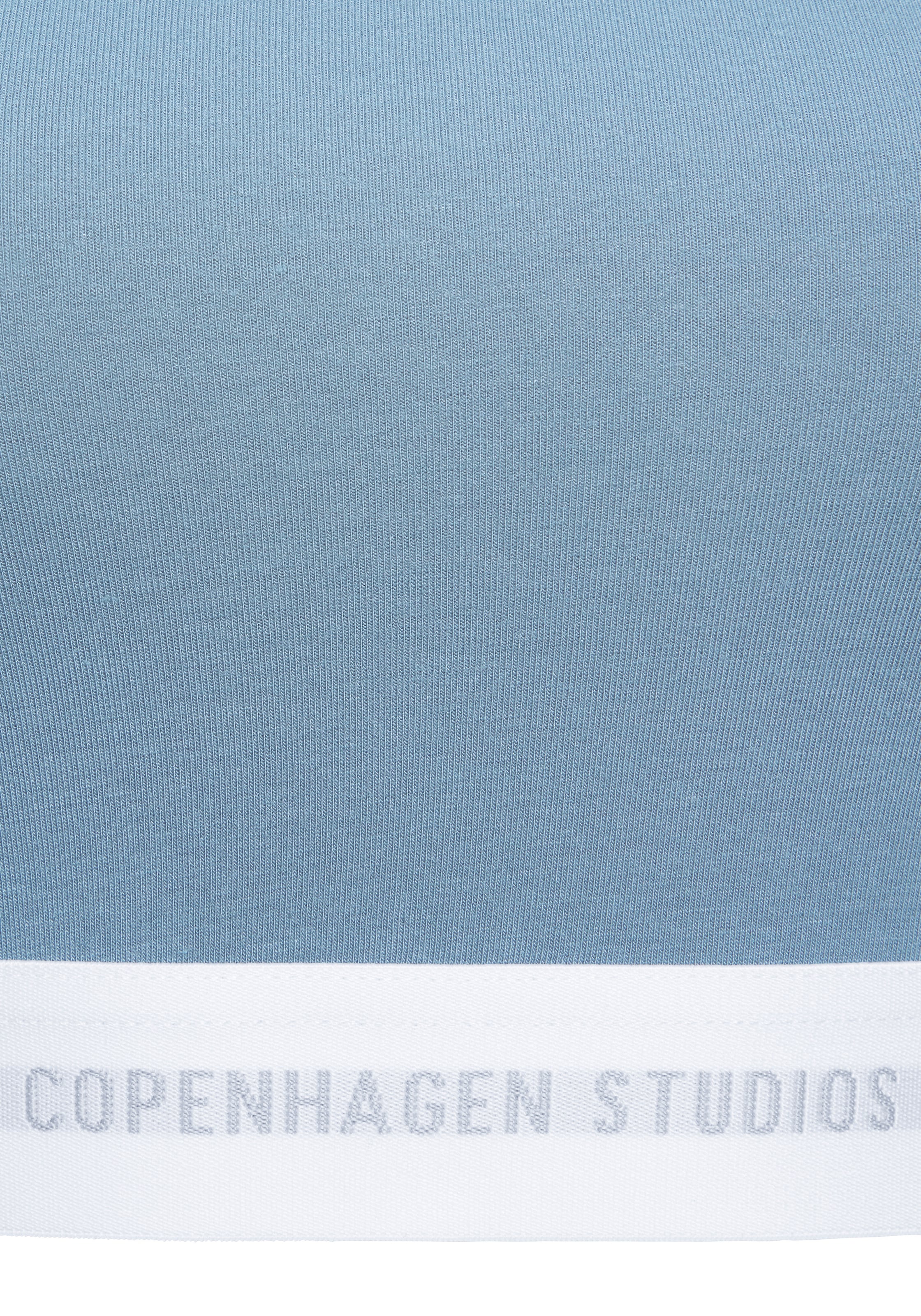Copenhagen Studios Bustier mit weichem Logobund und aus elastischer Baumwoll-Modal-Qualität