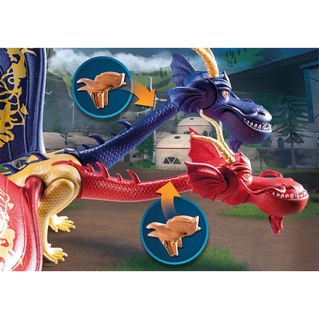 Playmobil® Konstruktions-Spielset »Dragons: The Nine Realms - Wu & Wei mit Jun (71080)«, (40 St.)