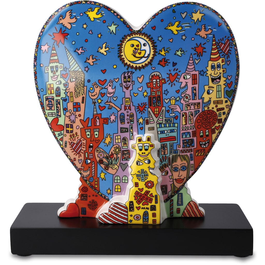 Goebel Sammelfigur »Figur James Rizzi - "Heart times in the City"«