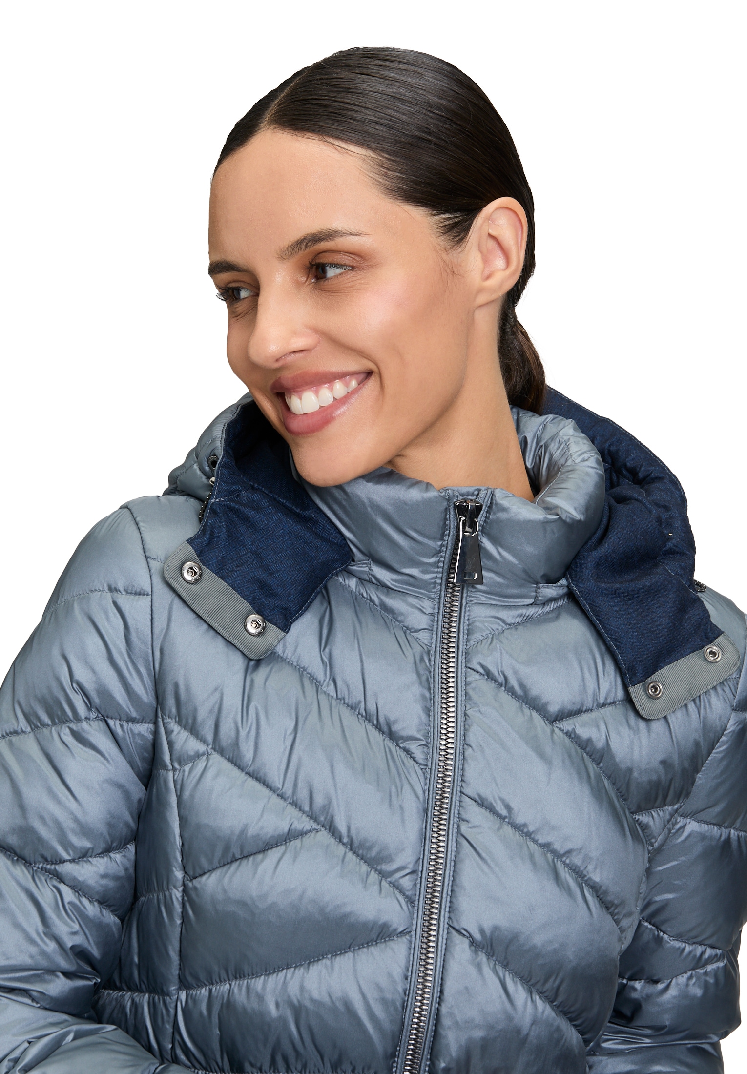 Gil Bret Steppjacke, mit Kapuze, mit Kapuze