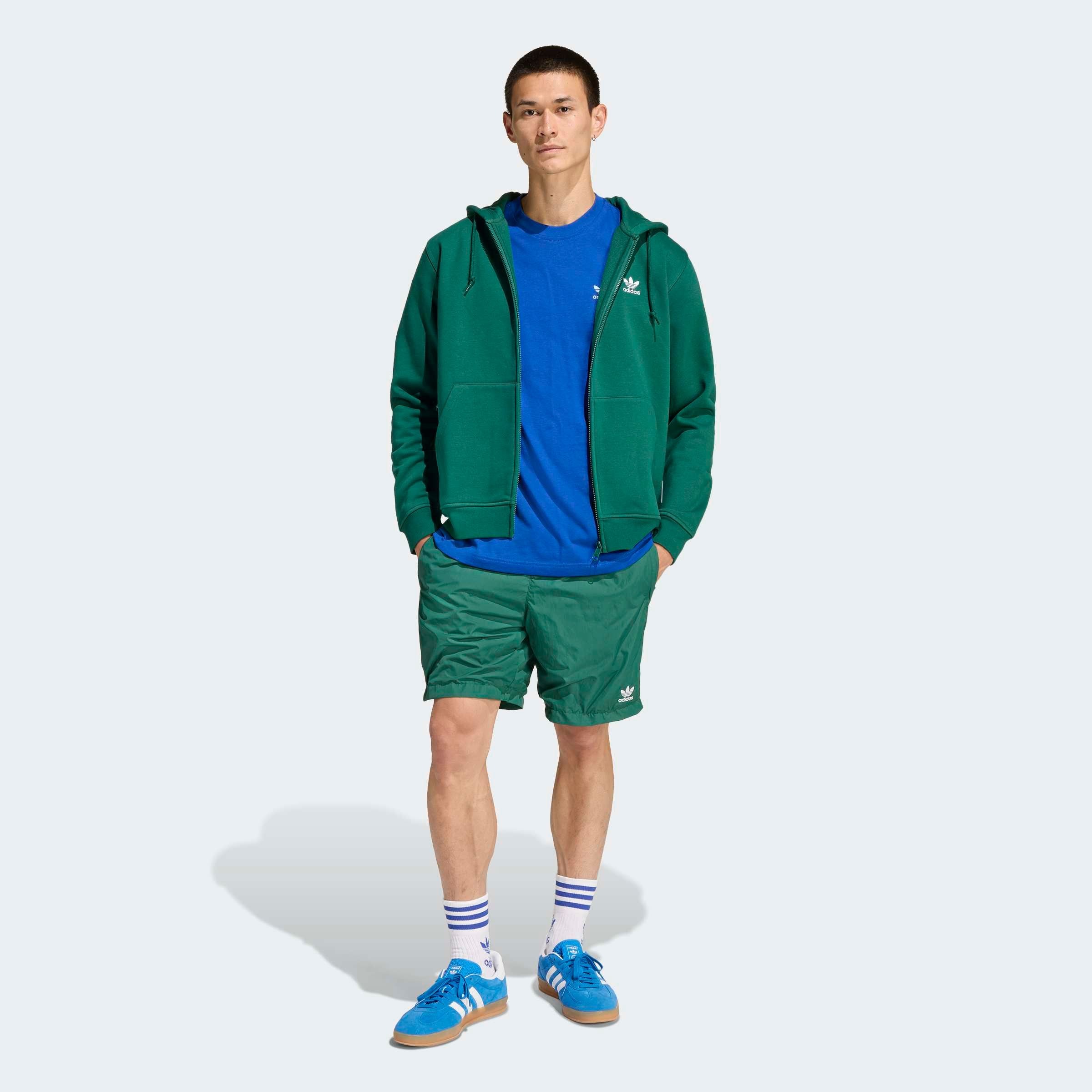 adidas Originals Kapuzensweatshirt »TREFOIL ESSENTIALS«, Full Zip Hoddie, Kapuzenpullover, Kapuzenjacke mit Reißverschluss
