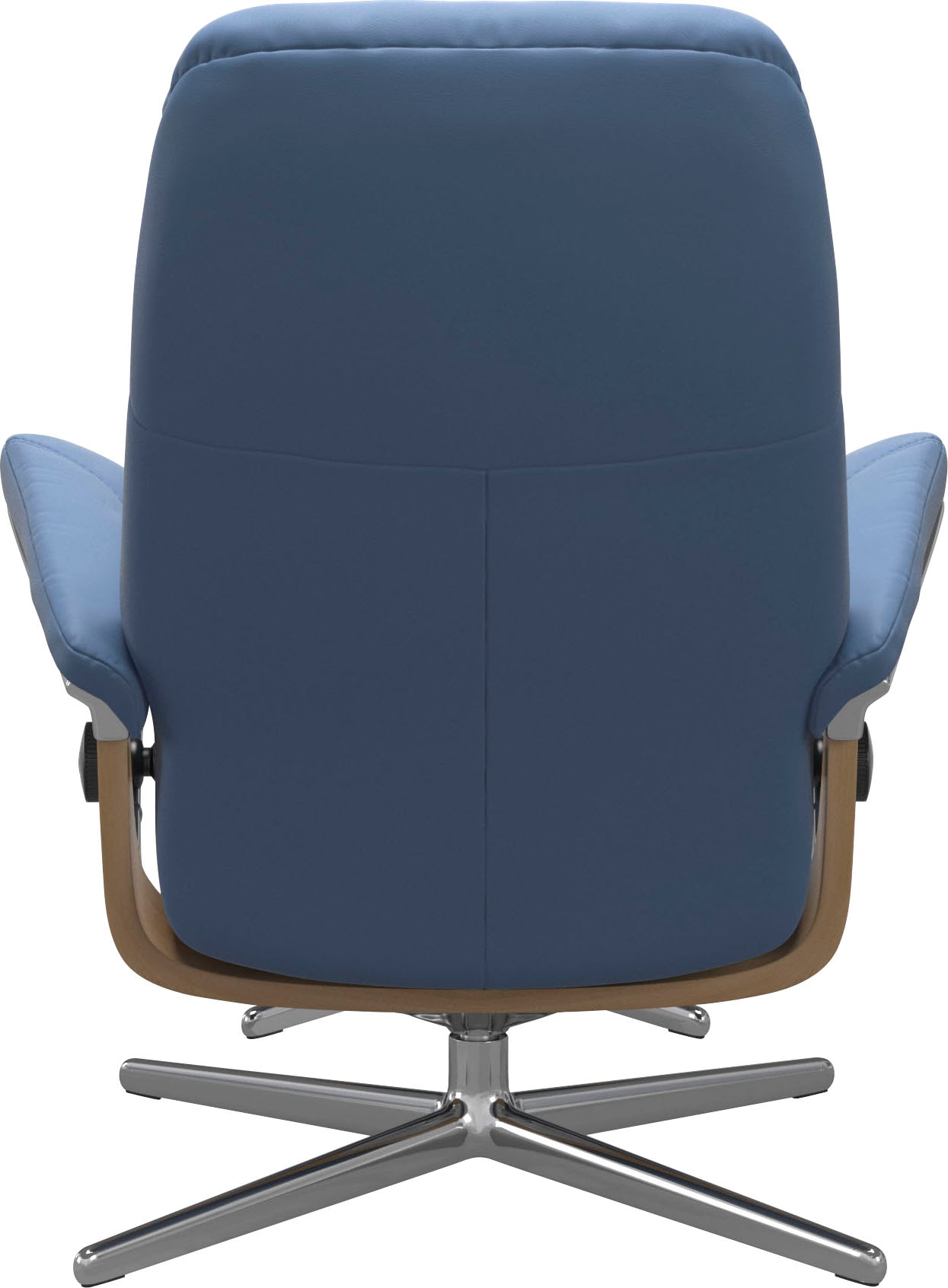Stressless® Relaxsessel »Consul« mit Cross Base, Größe S, M & L, Holzakzent Eiche, in 2 Bezugsqualitäten lieferbar