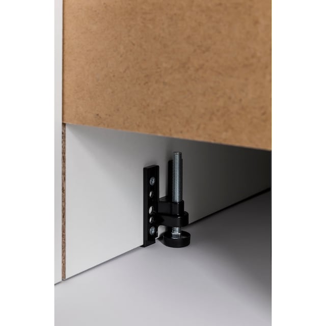 HELD MÖBEL Unterschrank »Luhe«, 60 cm breit, hochwertige MDF-Fronten mit waagerechter  Lisene online bestellen | UNIVERSAL