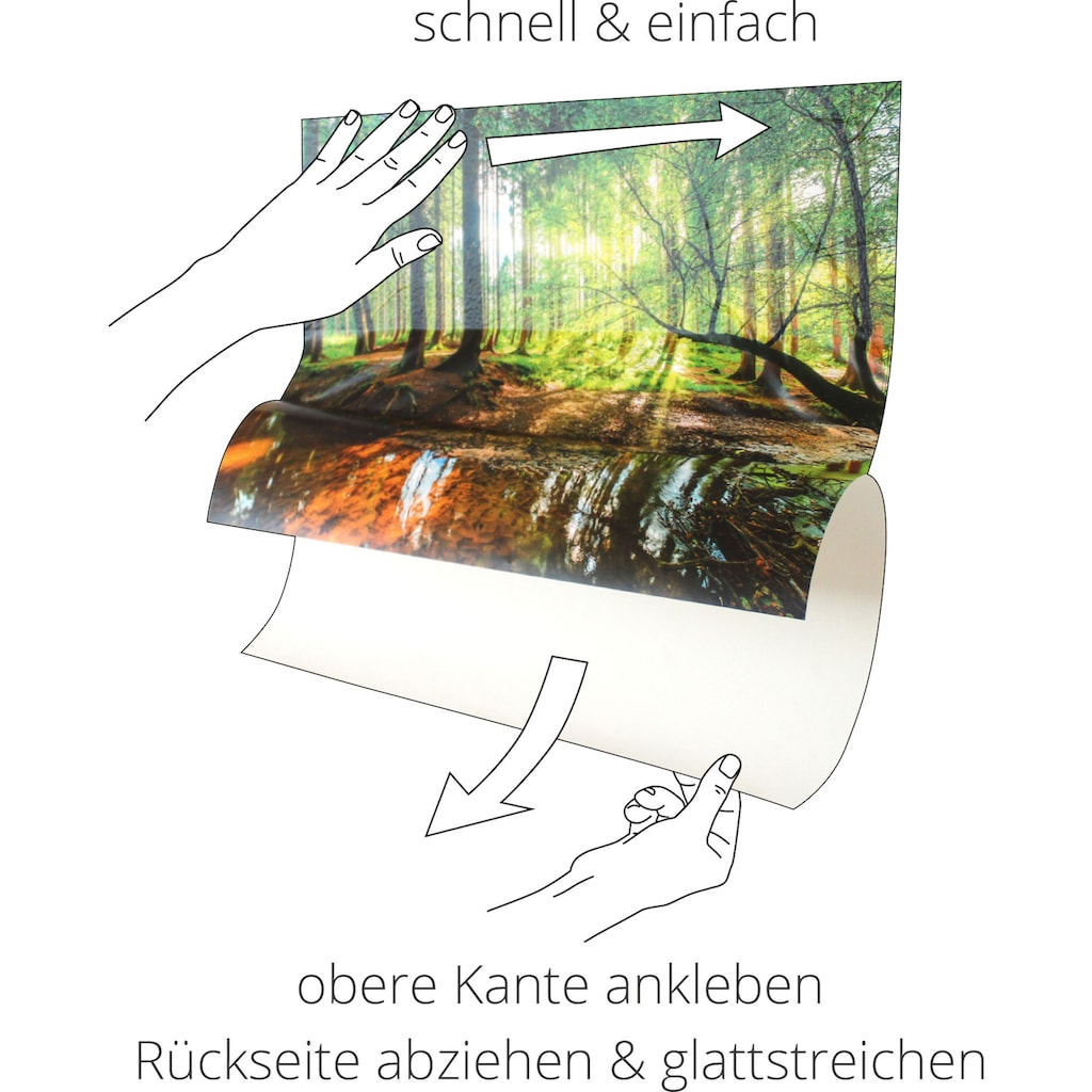 Artland Wandbild »Blick auf den Zeller See«, Berge & Alpenbilder, (1 St.)